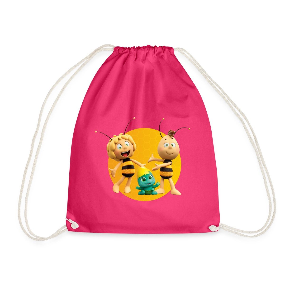 Spreadshirt Turnbeutel Die Biene Maja 3 Maja Willi Smoosh Turnbeutel (1-tlg)