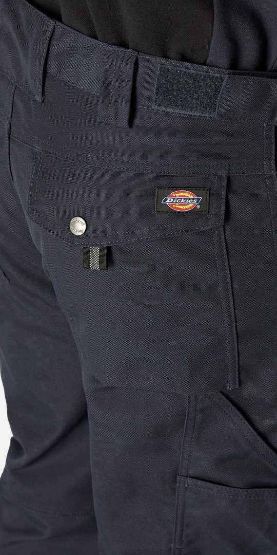 Dickies blue mit navy Arbeitshose Eisenhower-Multi-Pocket Cordura-Kniepolstertaschen