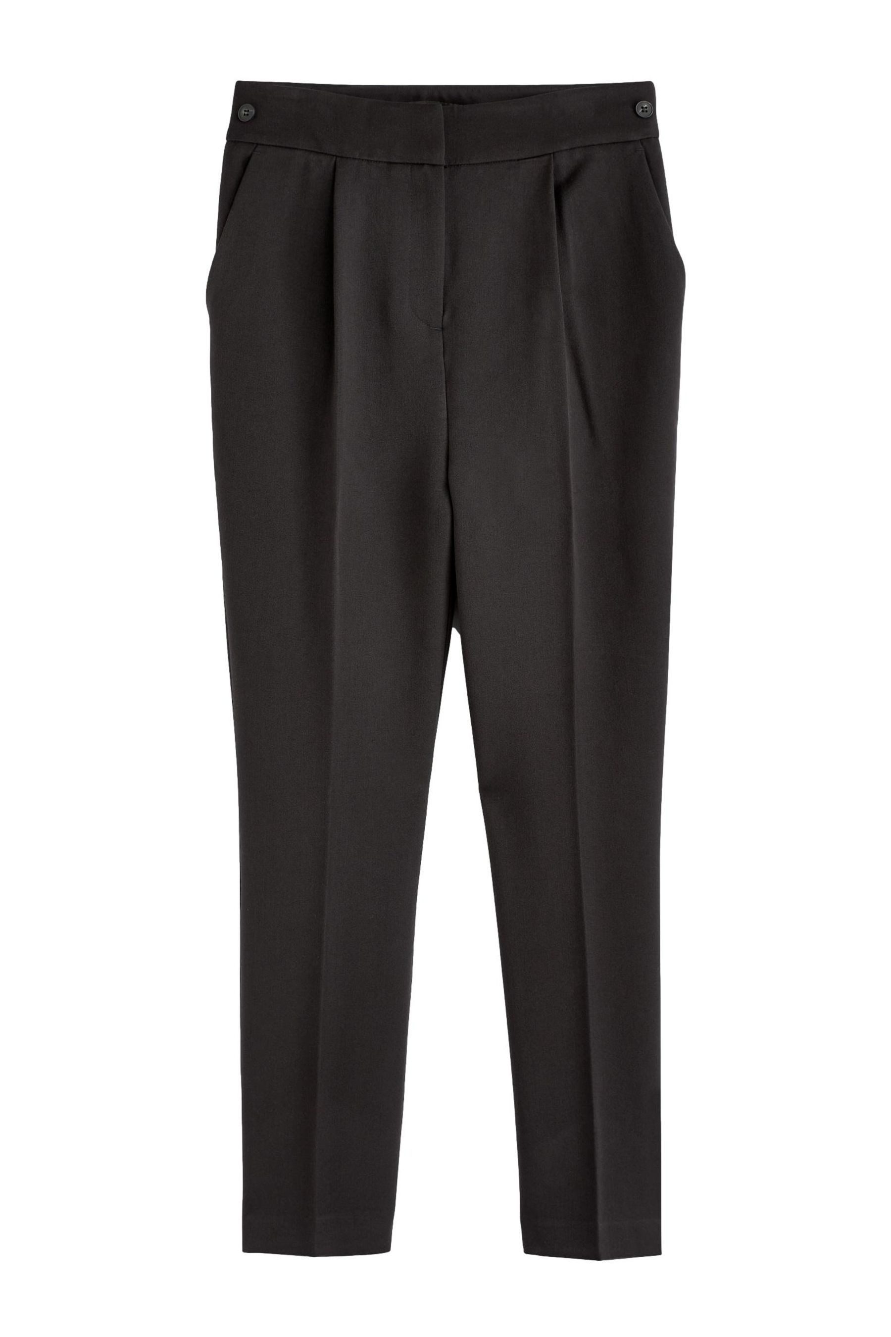 Stoffhose Figurbetonte Sanduhr-Hose – Kurzgröße