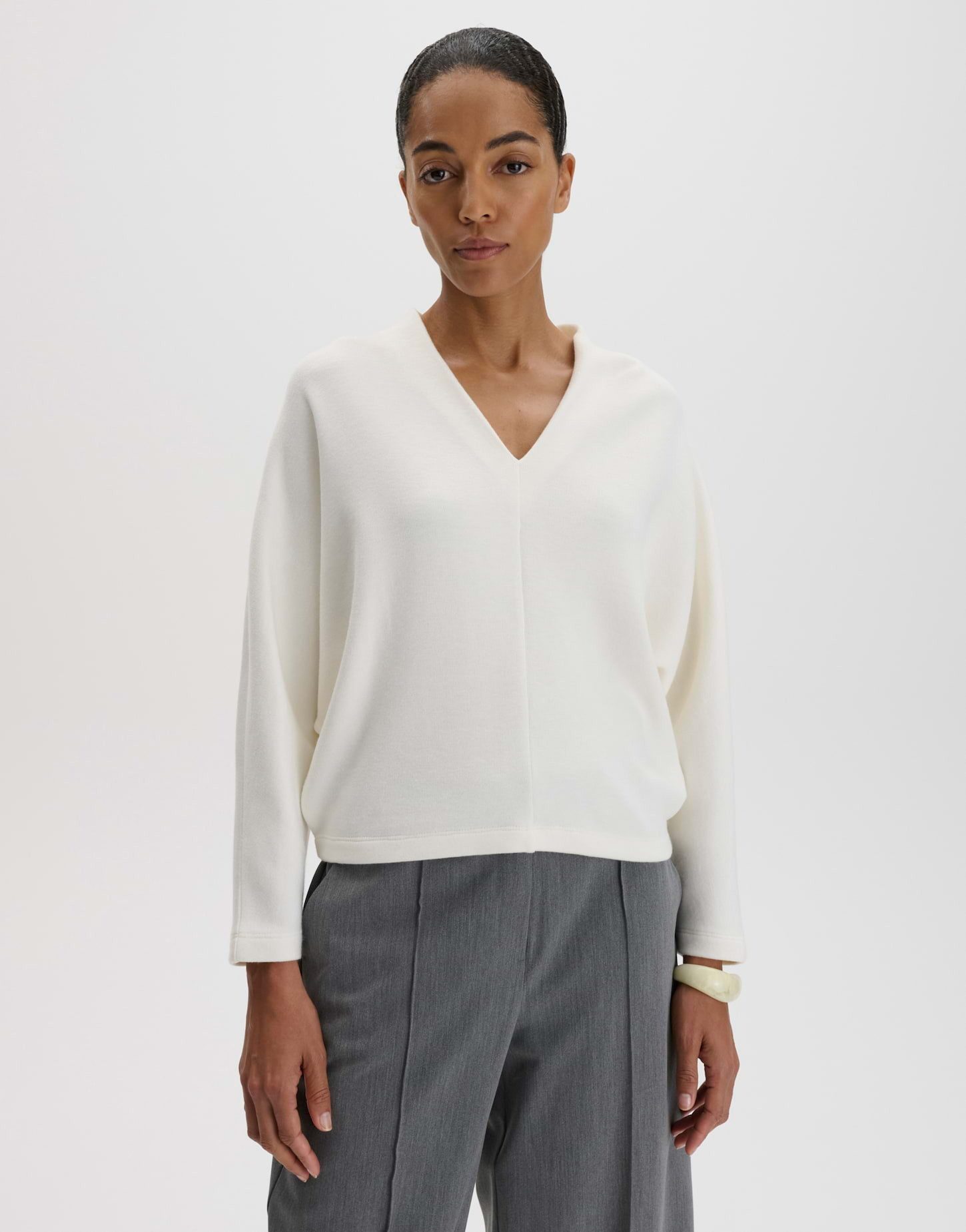 someday Sweatshirt Ubetty aus weicher Sweatware Gebrushte Oberfläche, Soft Touch, lockere Passform