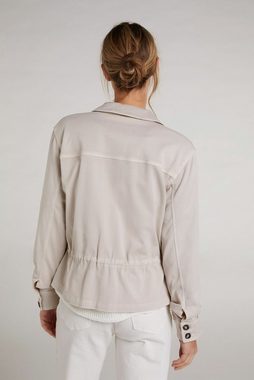 Oui Outdoorjacke Übergangsjacke mit Kordeldurchzug