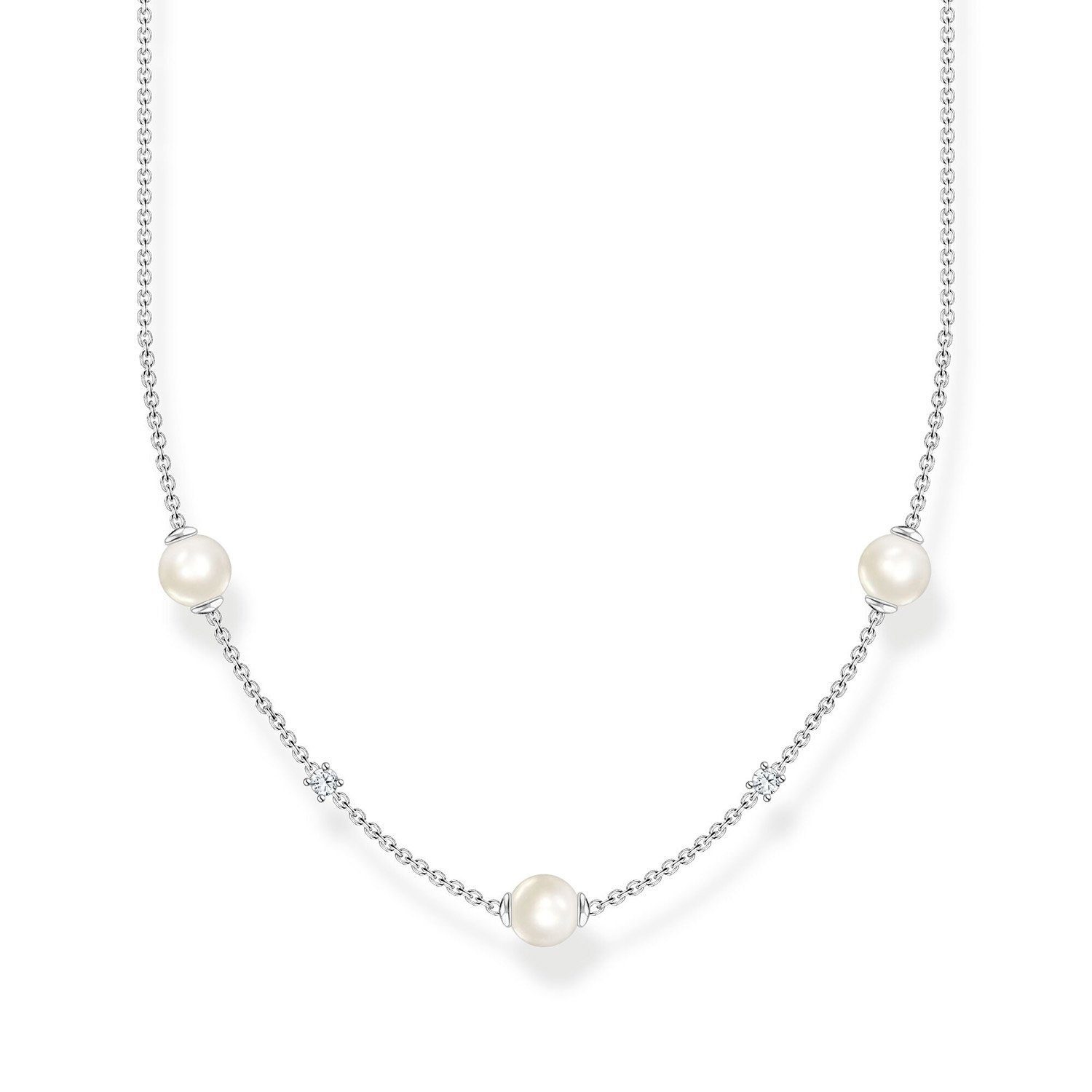 THOMAS SABO Kette ohne Anhänger mit Per...