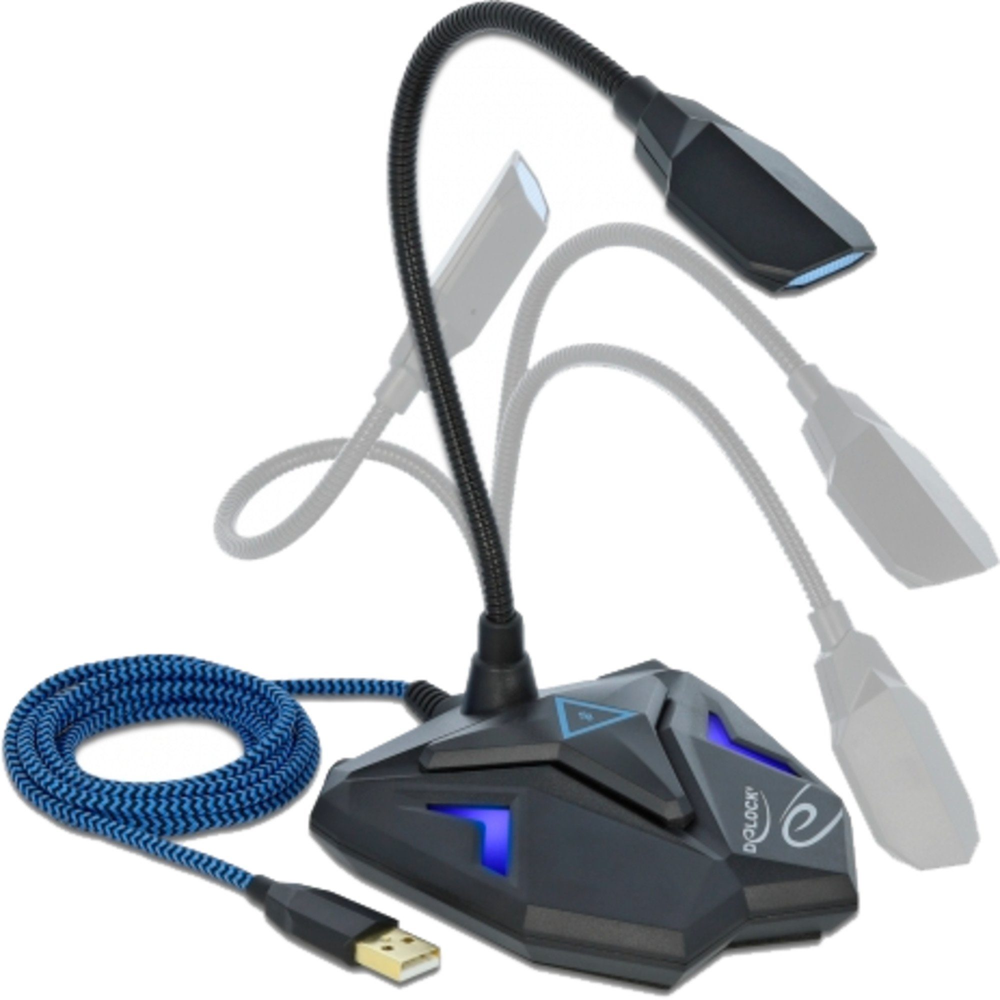 Delock DeLOCK Desktop Gaming-Headset Mikrofon Gaming USB