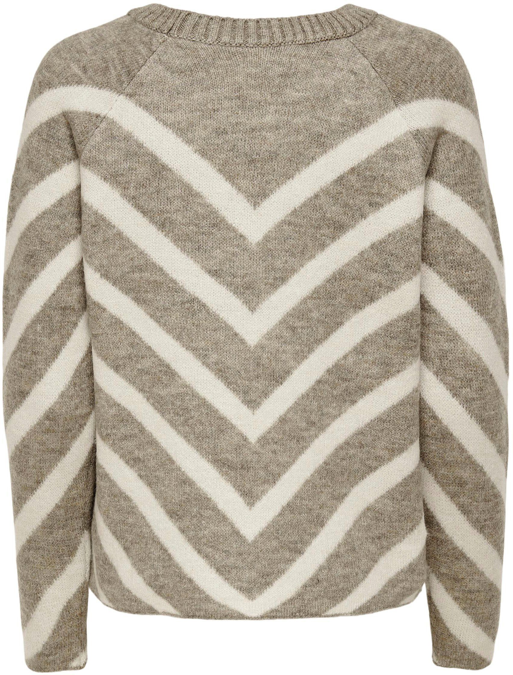 ONLY Strickpullover ONLELIZA L/S PULLOVER KNT NOOS Kunstfaser, regular fit