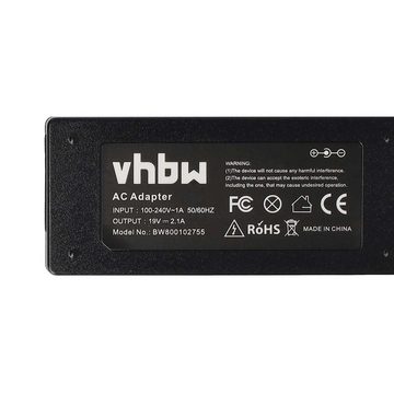 vhbw passend für Asus Eee PC R101, R101PX, R11CX, R101D, R052CE, R052C, Notebook-Ladegerät