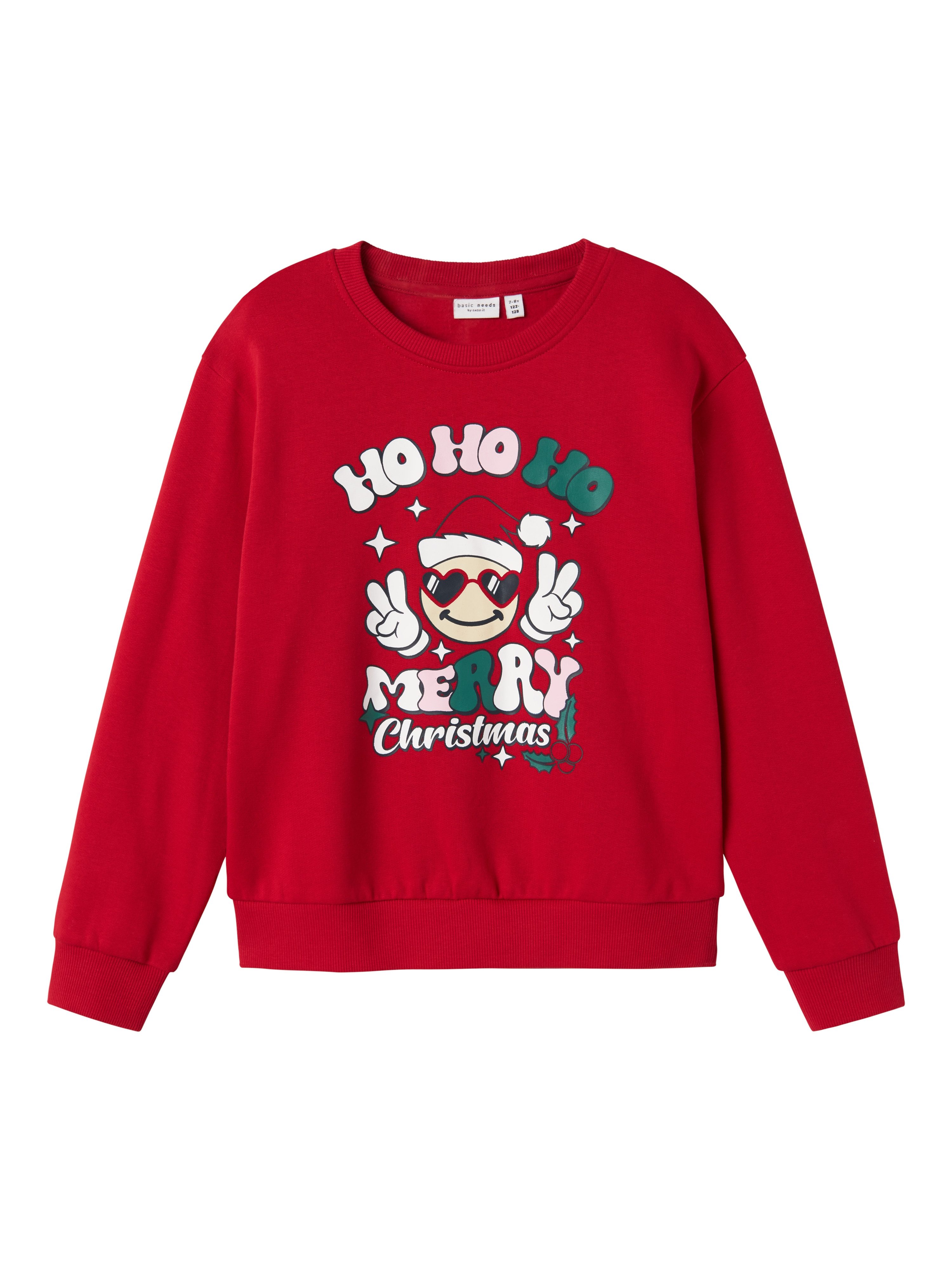 Name It Sweatshirt NKFVISMAS LS NREG SWEAT BRU