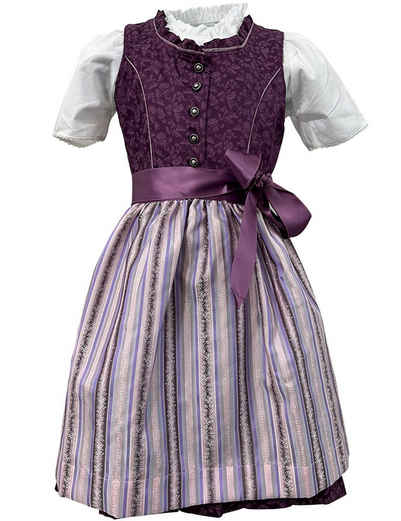 Isar-Trachten Dirndl Isar-Trachten Kinder Dirndl 'Hanna' 3-tlg. mit Blu