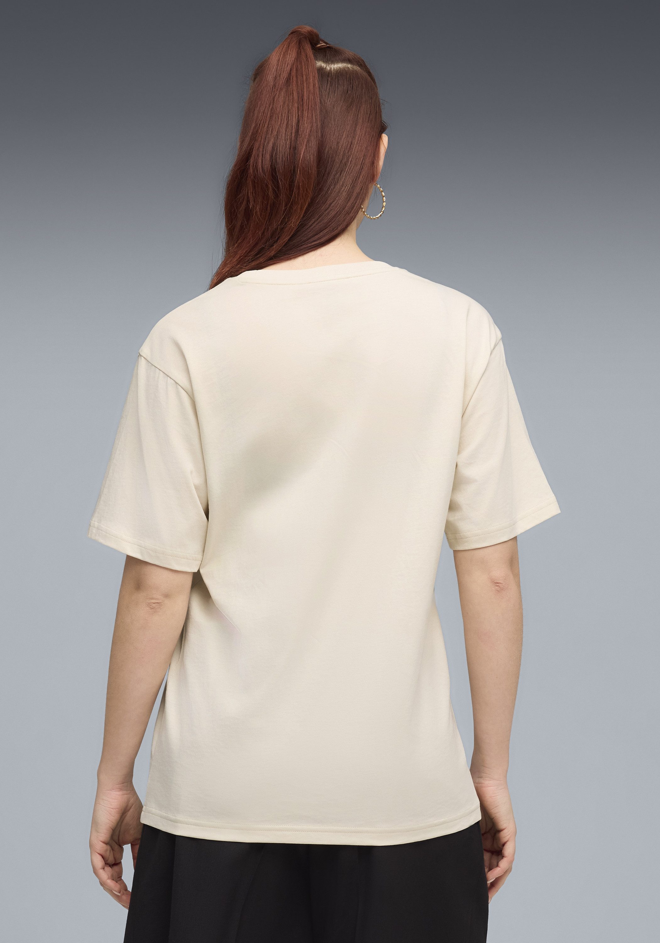 PUMA T-Shirt ESS GRAPHIC ANIMAL RELAXED TEE Kurzarm, mit sportlichem Print, aus Baumwolle, Rundhalsausschnitt