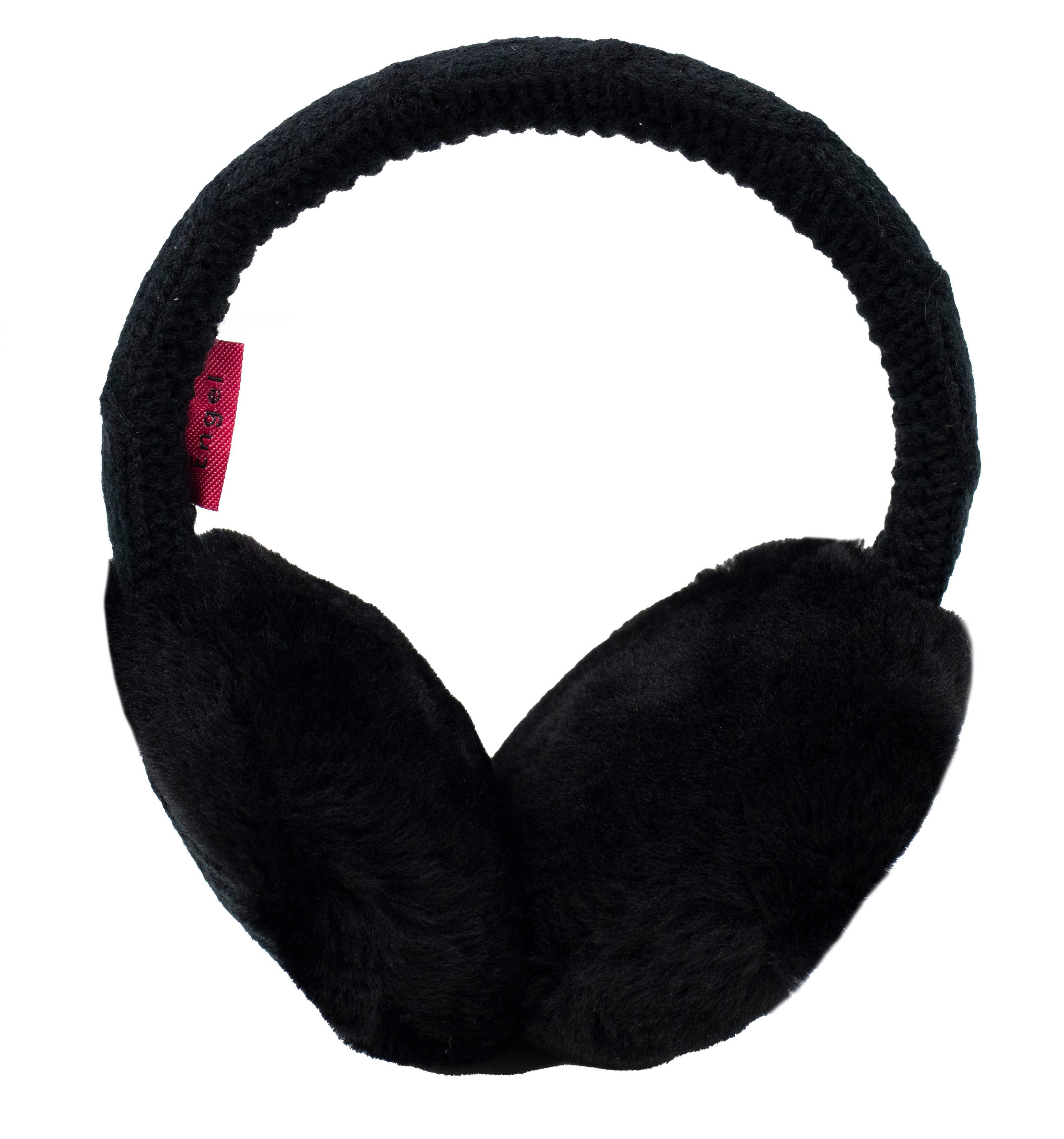 Reissner Lammfelle Ohrenwärmer Kopfbügel Ohrenschützer MIKA Merino Lammfell & Strickware gefüttert mit weichem Lammfell