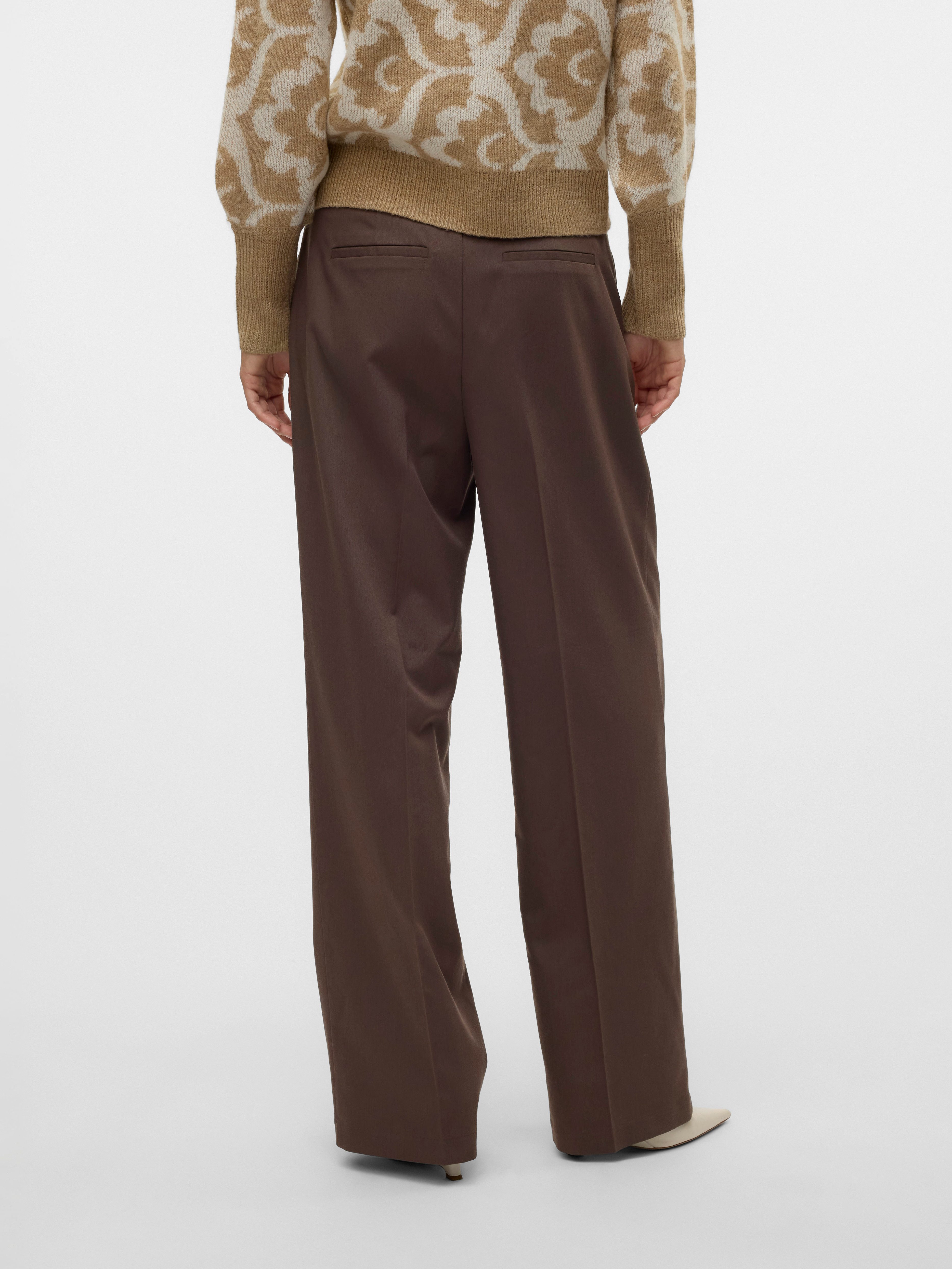 Vero Moda Anzughose VMNILA MW LOOSE DAD PANT NOOS