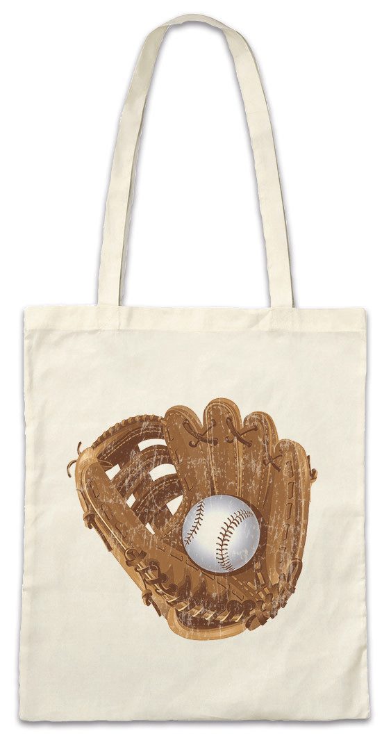 Urban Backwoods Beuteltasche Baseball Glove Stofftasche Player Sport Passion Love Addiction (1-tlg), Spielfeld Court Spieler Verein