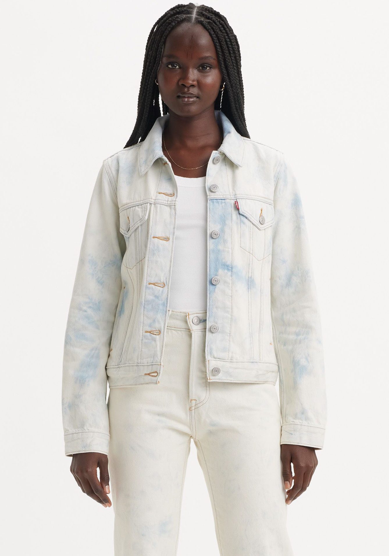 Levi's® Jeansjacke ORIGINAL TRUCKER in Batik-Optik