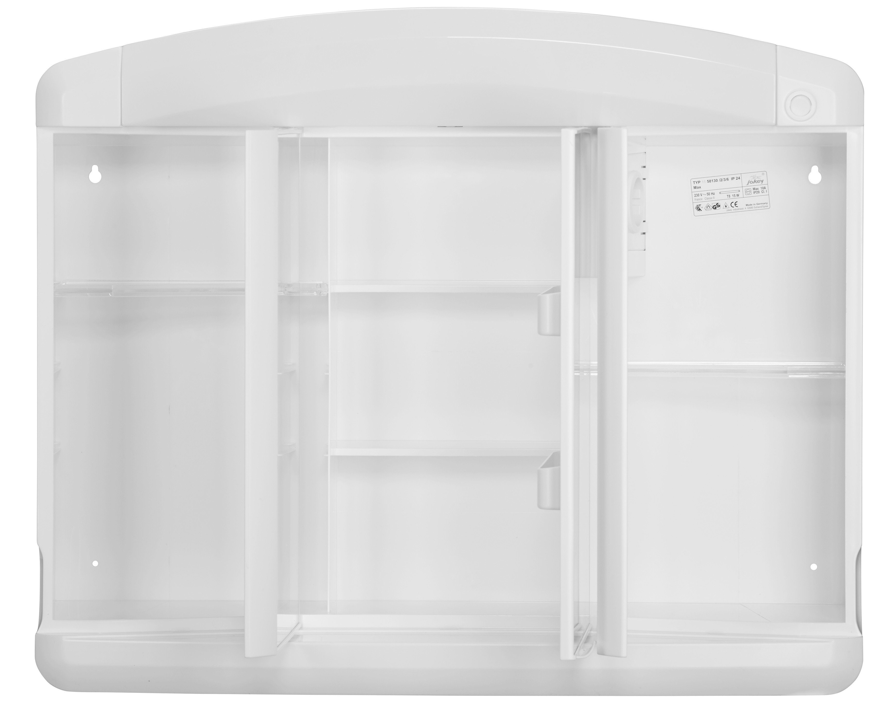 jokey Spiegelschrank Max weiß, 65 cm Breite