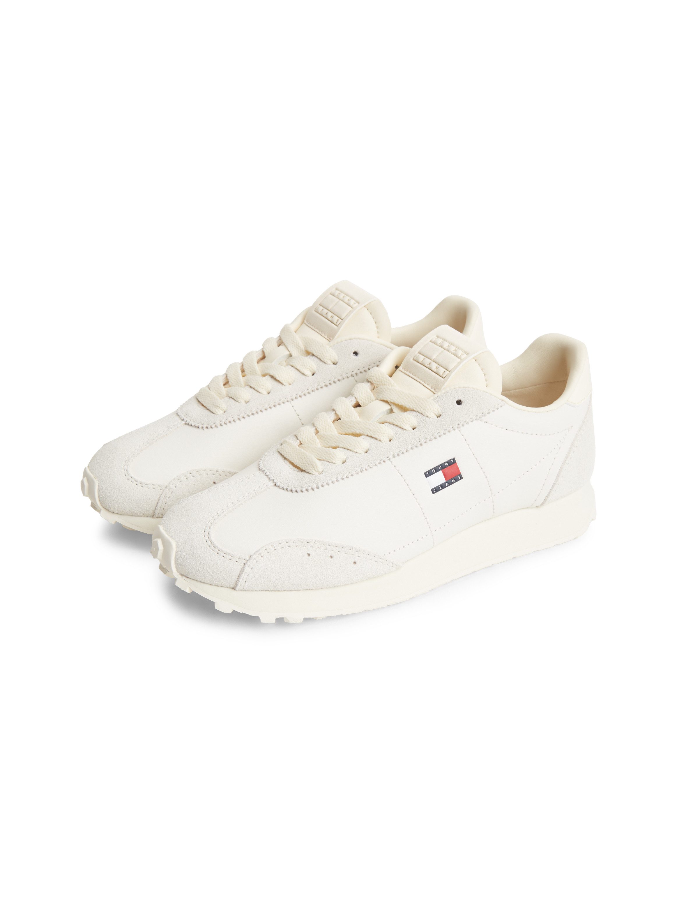 Tommy Jeans RETRO RUNNER ARCHIVE LTR Sneaker Freizeitschuh, Halbschuh, Schnürschuh im Retro-Look