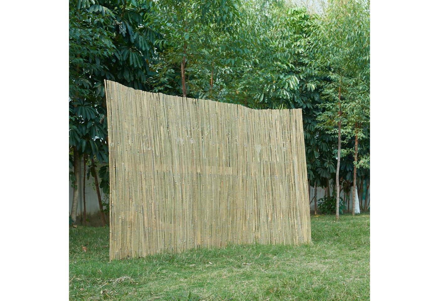 Thumbnail - casa.pro Sichtschutzzaunmatten, »Baarle« Bambuszaun Natur 100x300cm