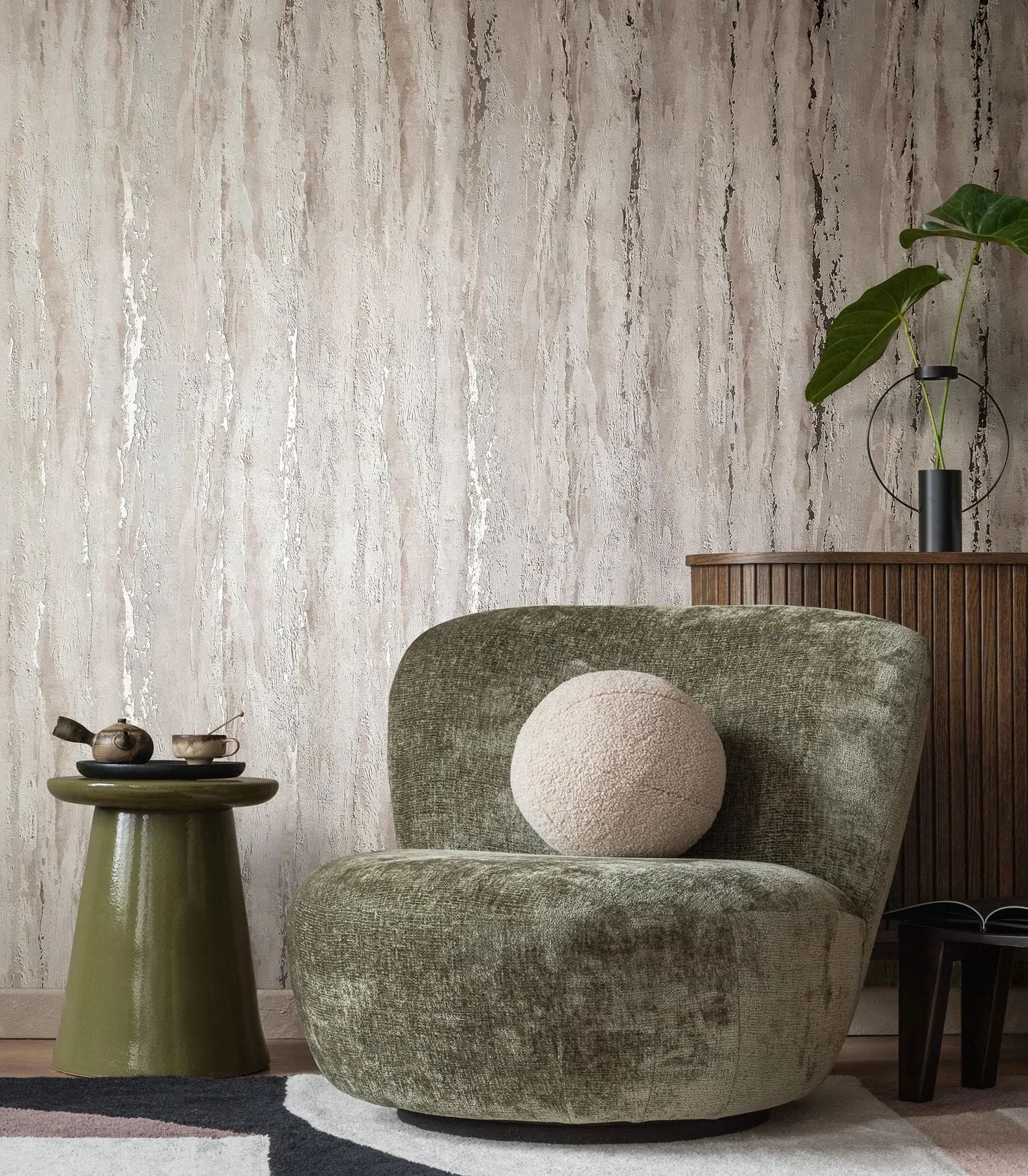 Marburg Vliestapete Tapete Urban Stone, geprägt, urban, moderne Vliestapete für Wohnzimmer Schlafzimmer Küche – Bild 3 von 3