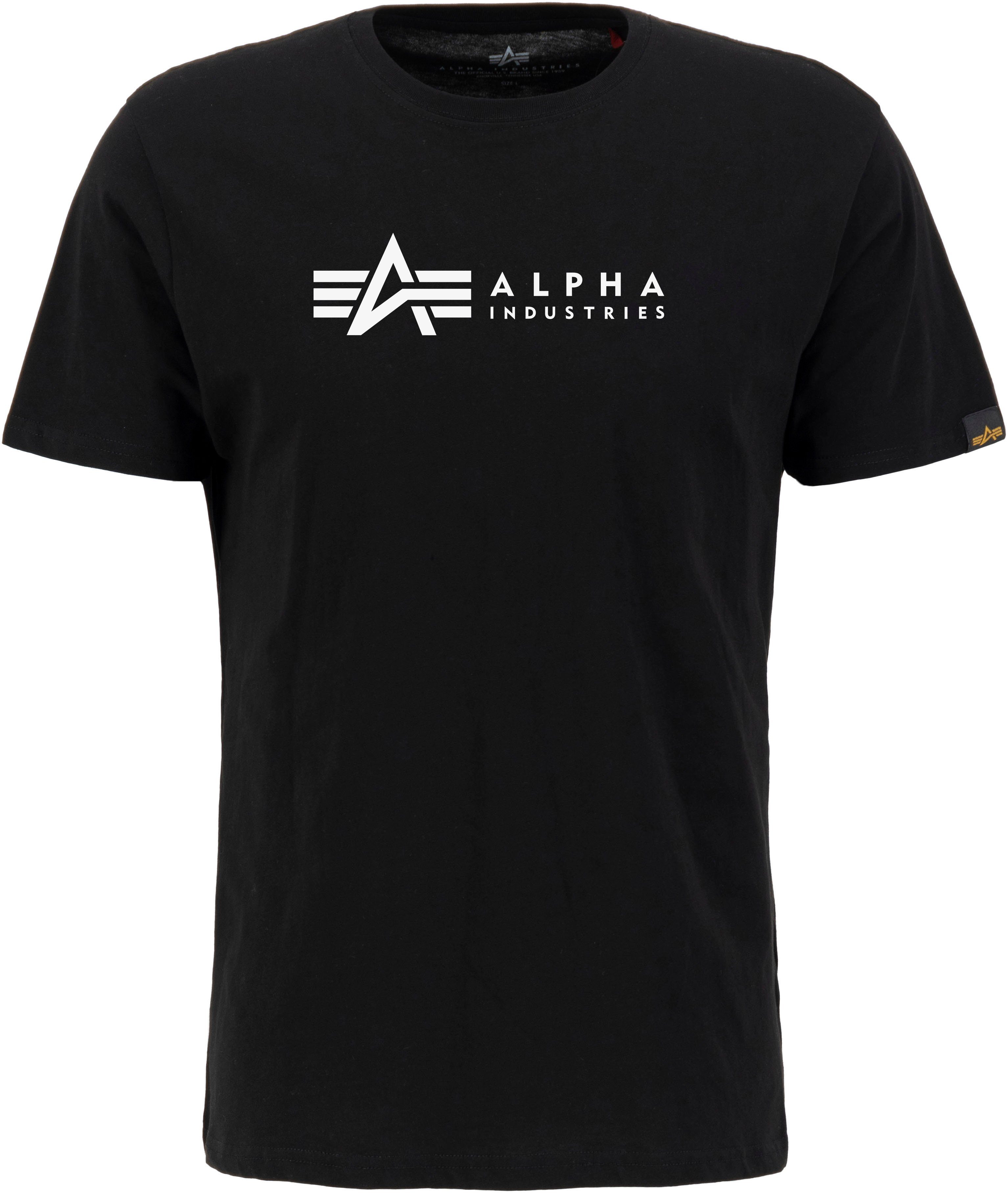 Rundhalsshirt Label T 2 Pack