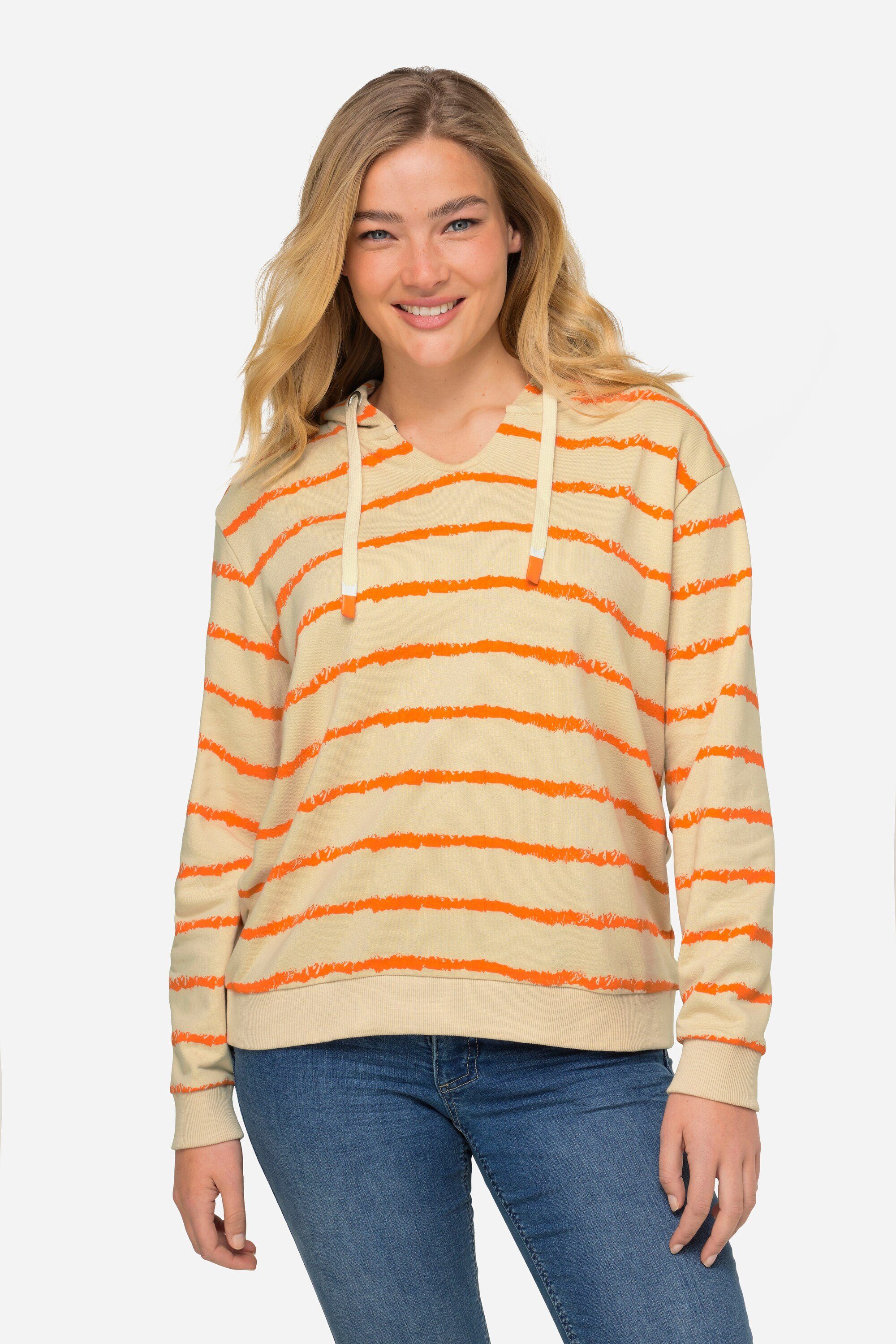 Sweatshirt Hoodie Kapuzensweater Ringel