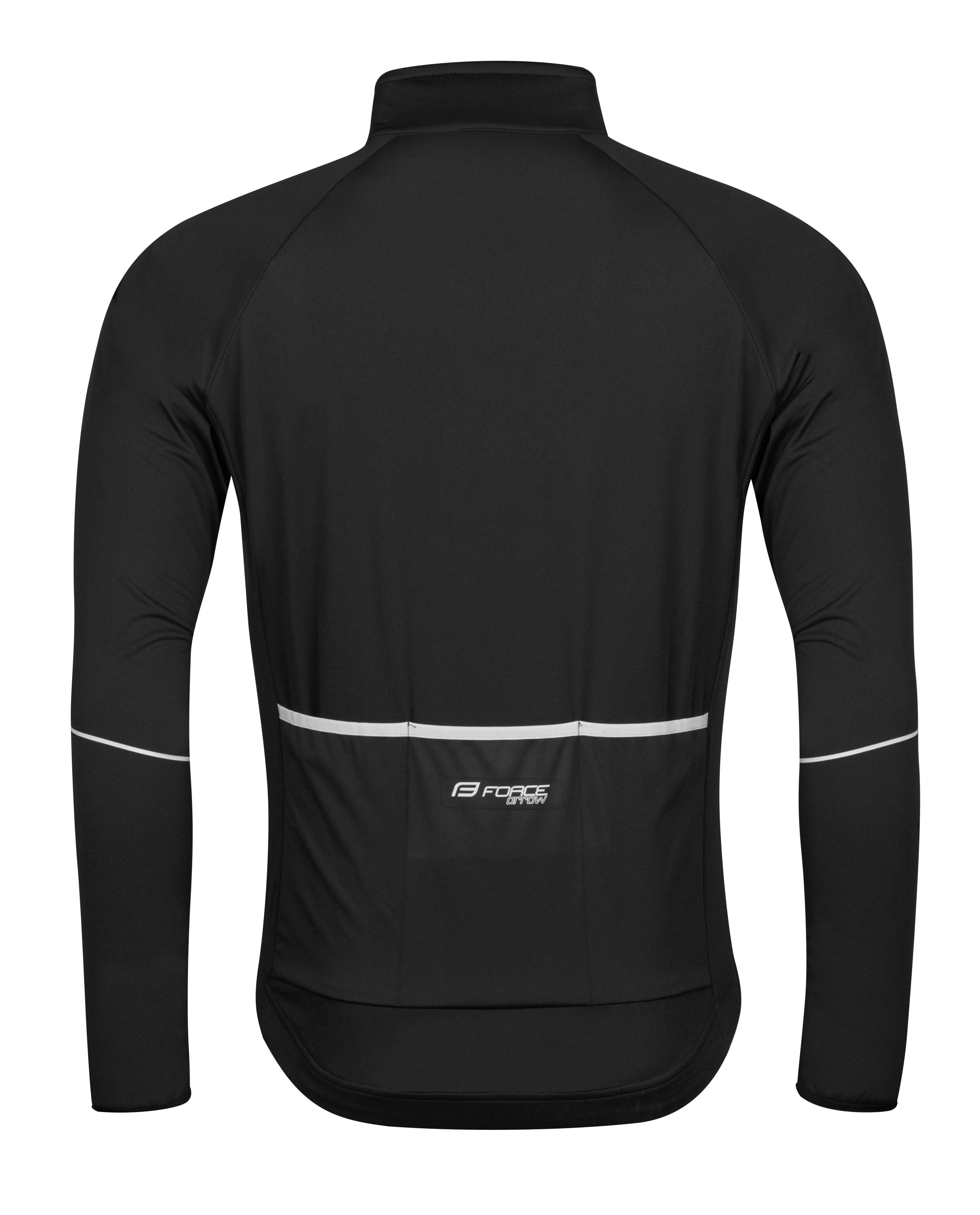 FORCE Fahrradjacke Jacke FORCE ARROW wind & wasserabweisend +5 °C bis +15 °C %%%