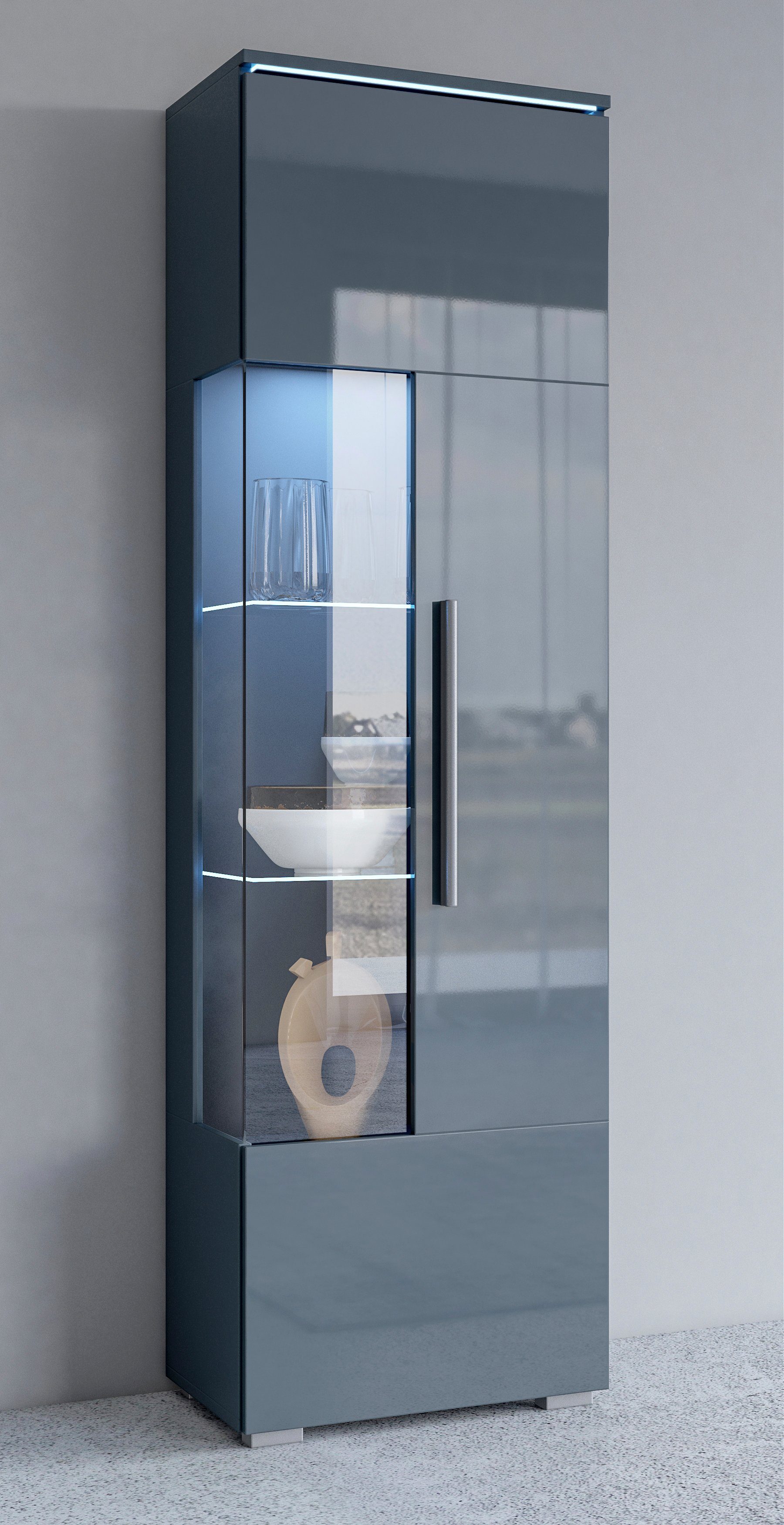 Helvetia Vitrine India Höhe 160 cm