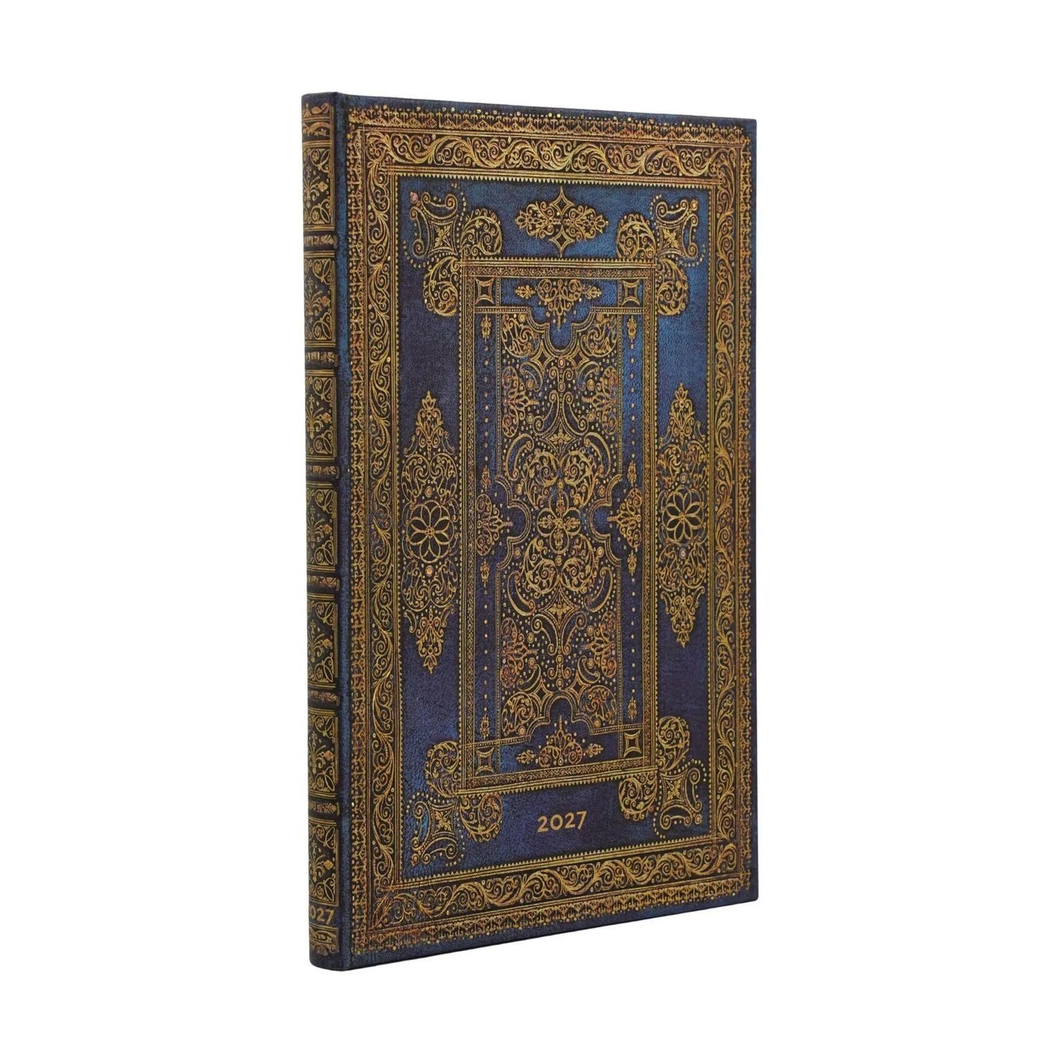 Monatskalender 12-Monatskalender 2027 Blue Luxe Maxi Vertikal