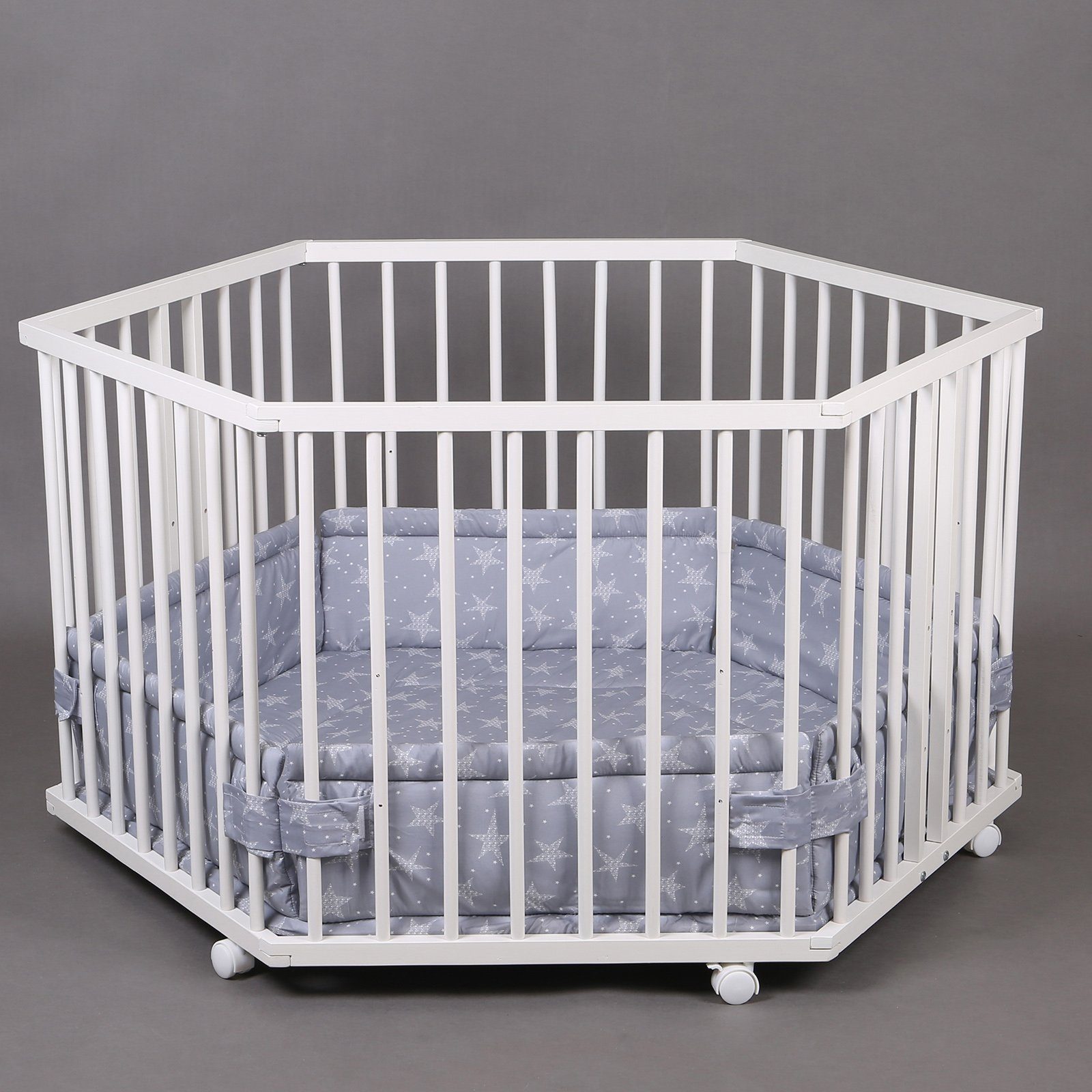 TIGGO Laufgitter TIGGO Laufgitter Laufgitter Laufstall 6-eckig Baby Krabbel günstig online kaufen