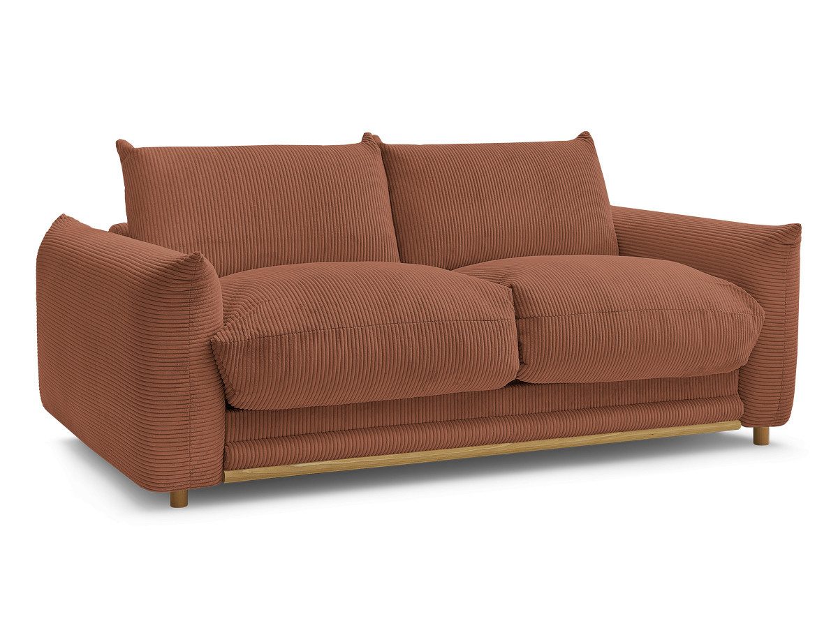 Bobochic Paris Schlafsofa Ernest, 3-Sitzer, 214/234x120 cm, Schlaffunktion