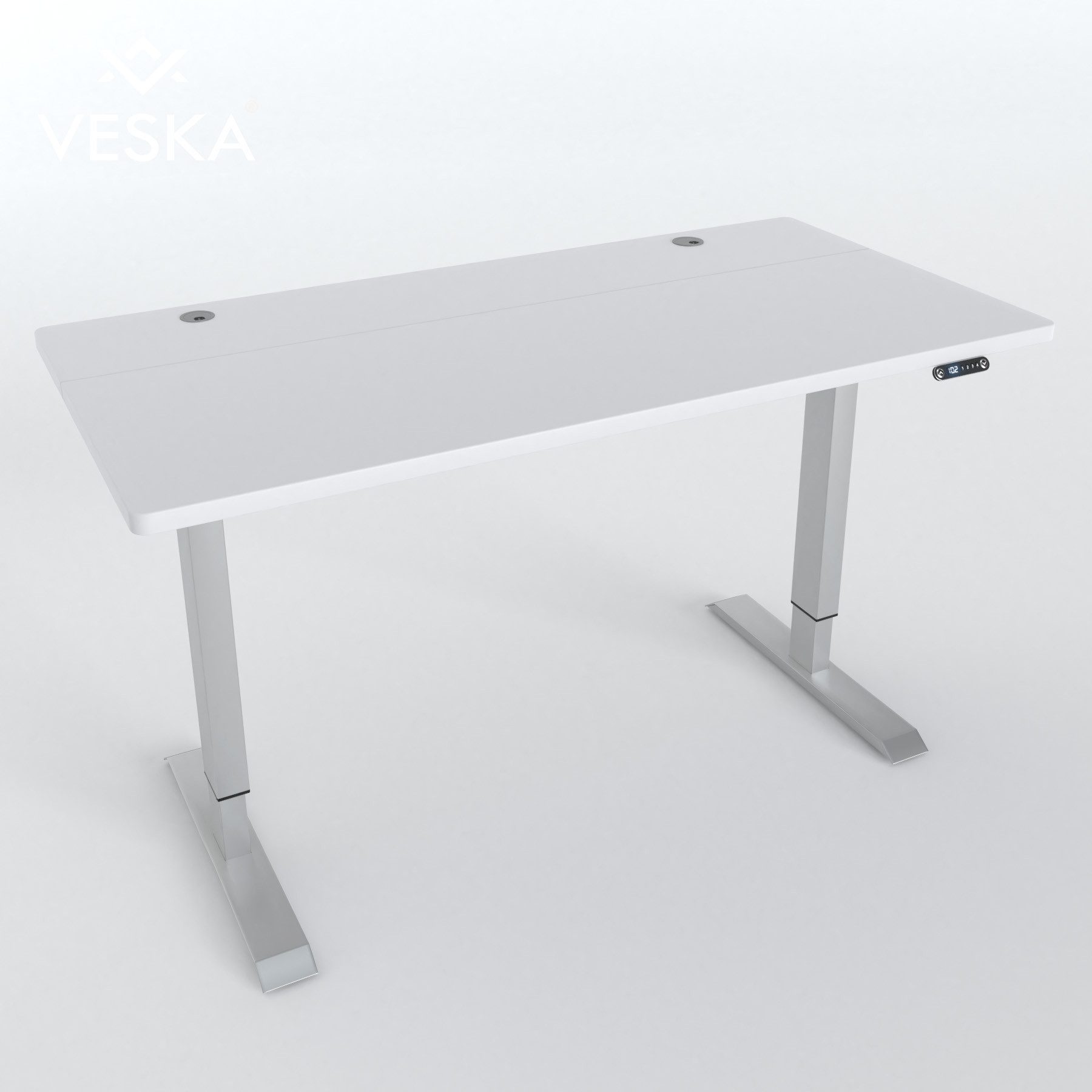 VESKA Schreibtisch Höhenverstellbar 140 x 70 günstig online kaufen