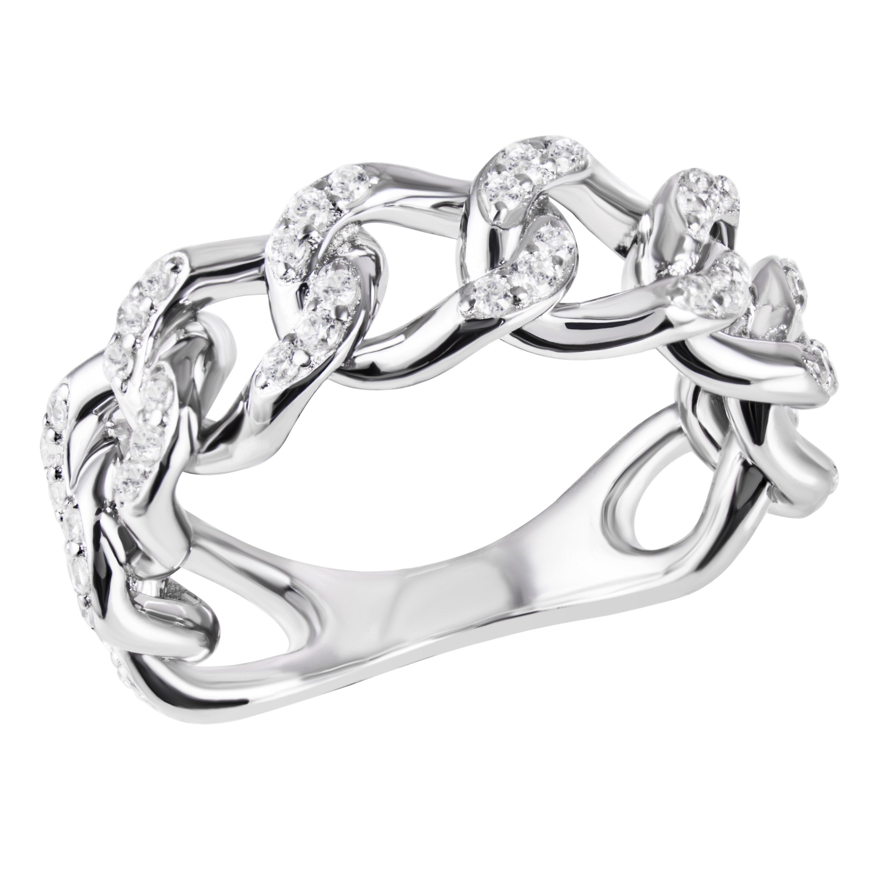 Fingerring Schmuck Geschenk Silber 925 Damenring Ring Panzerkette