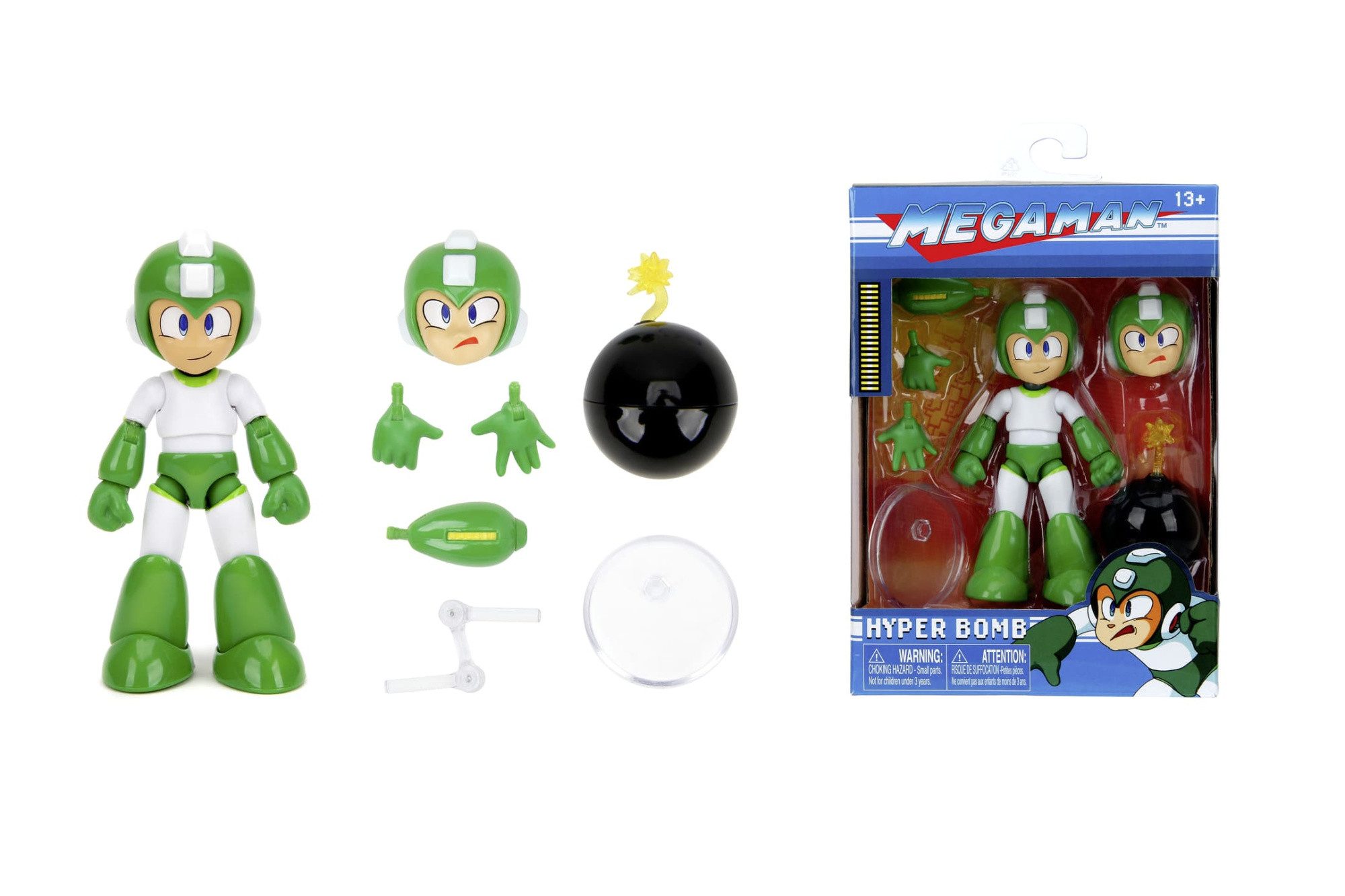 JADA Modellauto Jada Mega Man Hyper Bomb 4,5" Figure