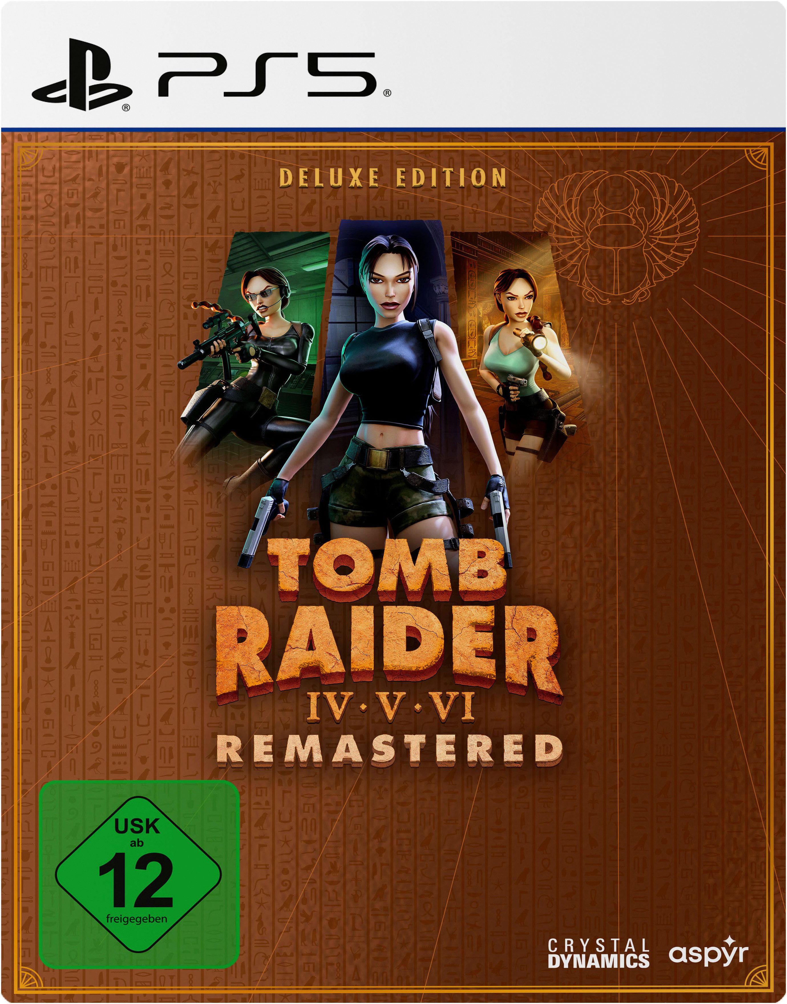 Tomb Raider IV-VI Remastered Starring Lara Croft: Deluxe Edition PlayStation 5