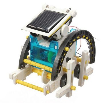 efaso Lernspielzeug Solar Roboter Set 14 in 1- Solar Lernspielzeug