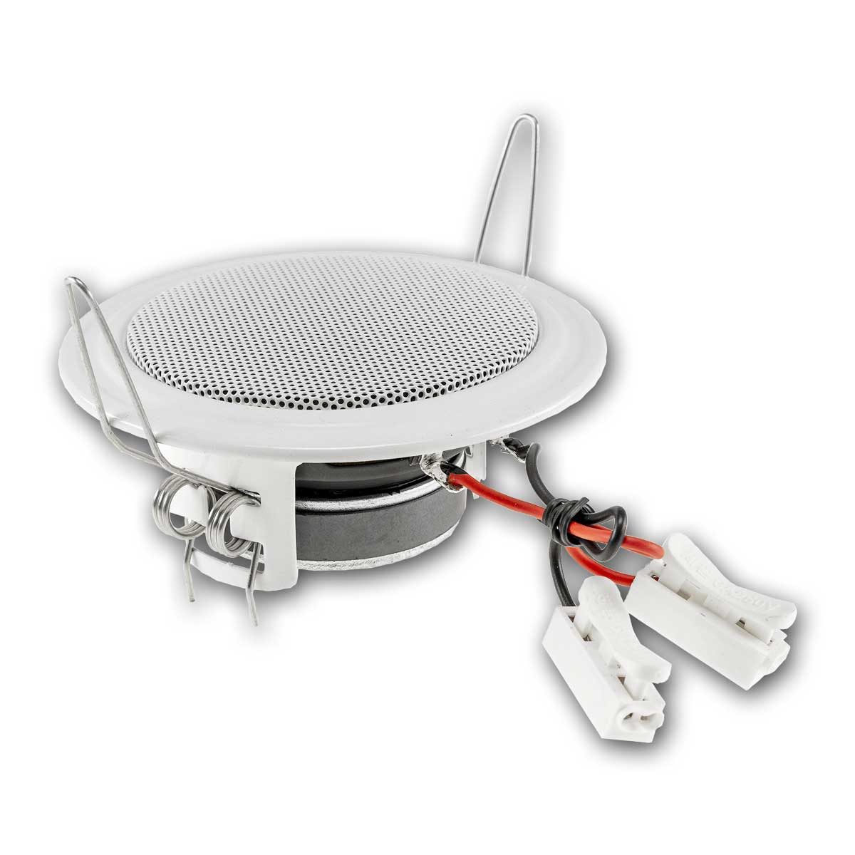 ChiliTec Einbaulautsprecher CTE-11w, weiß Ø 106mm, 45W Einbaulautsprecher