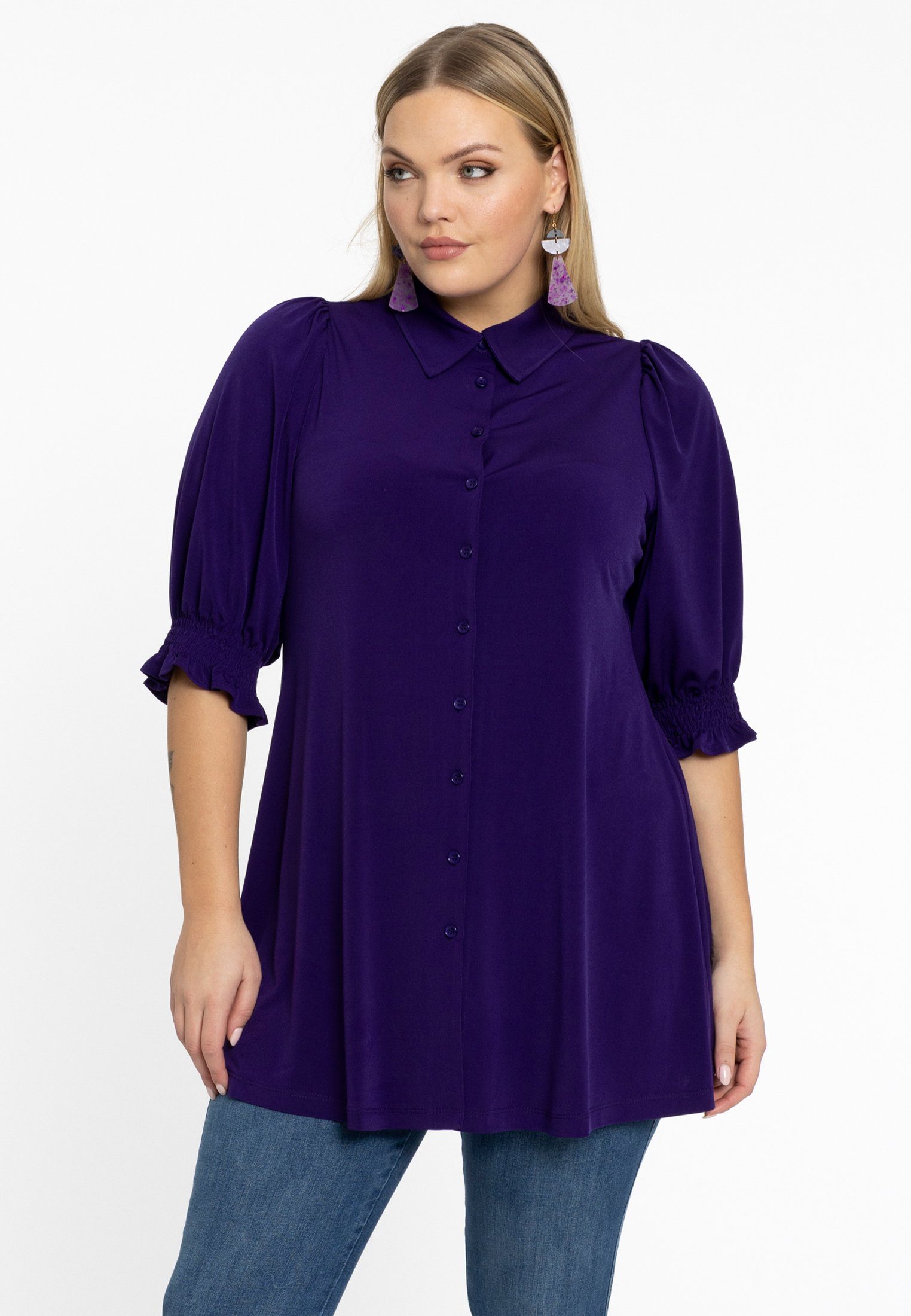 Blusentop Damen Bluse Große Größen