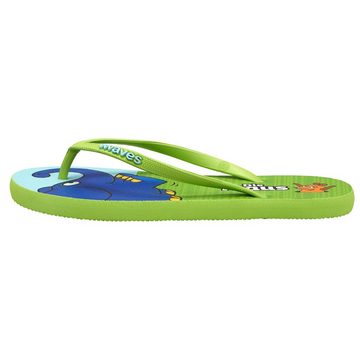 Waves Waves Kinder Flip-Flops Die Maus „Sommertänzer“ Größe 30-34 Badeschuh