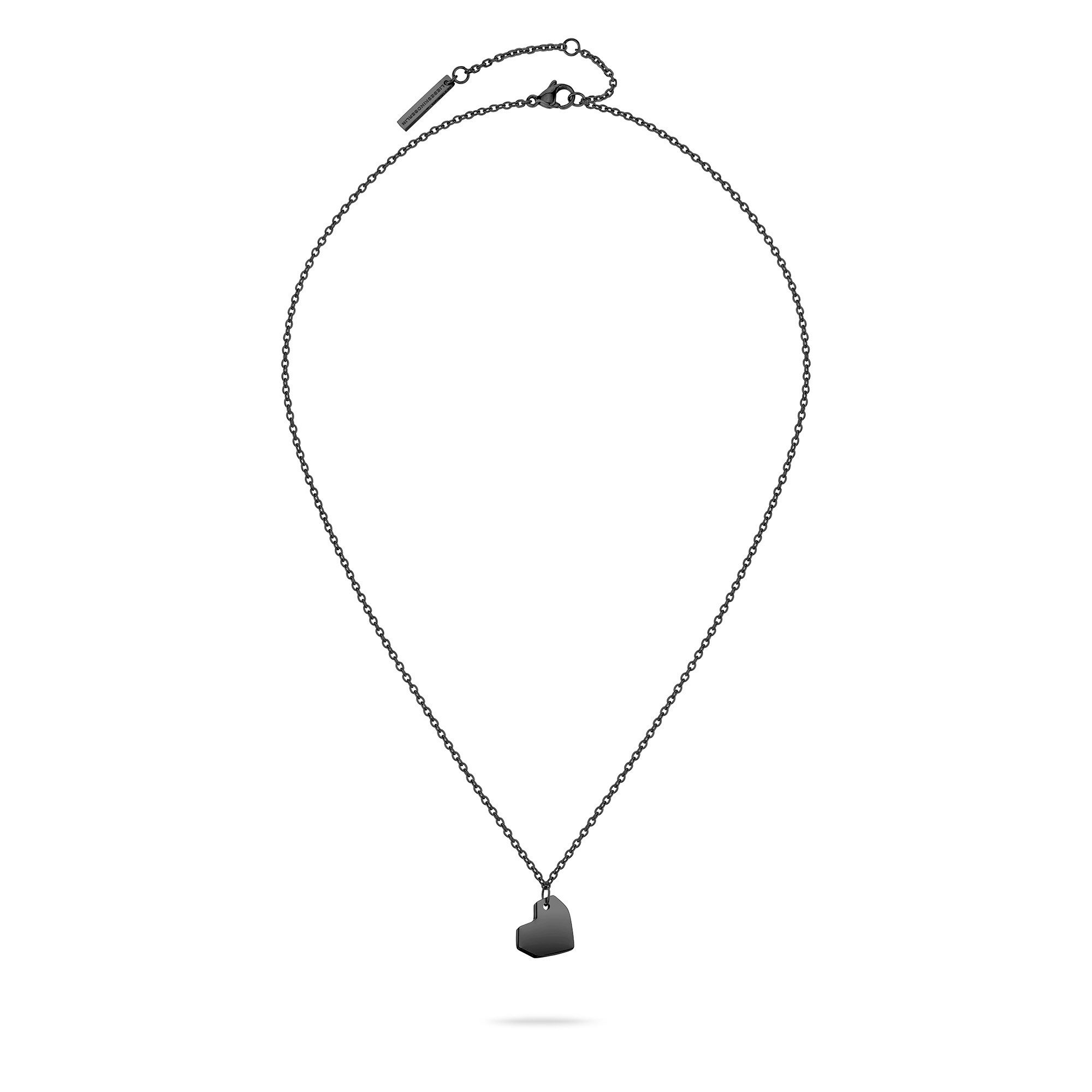 Liebeskind Berlin Kette mit Anhänger Schmuck Edelstahl Urban Heart Herz