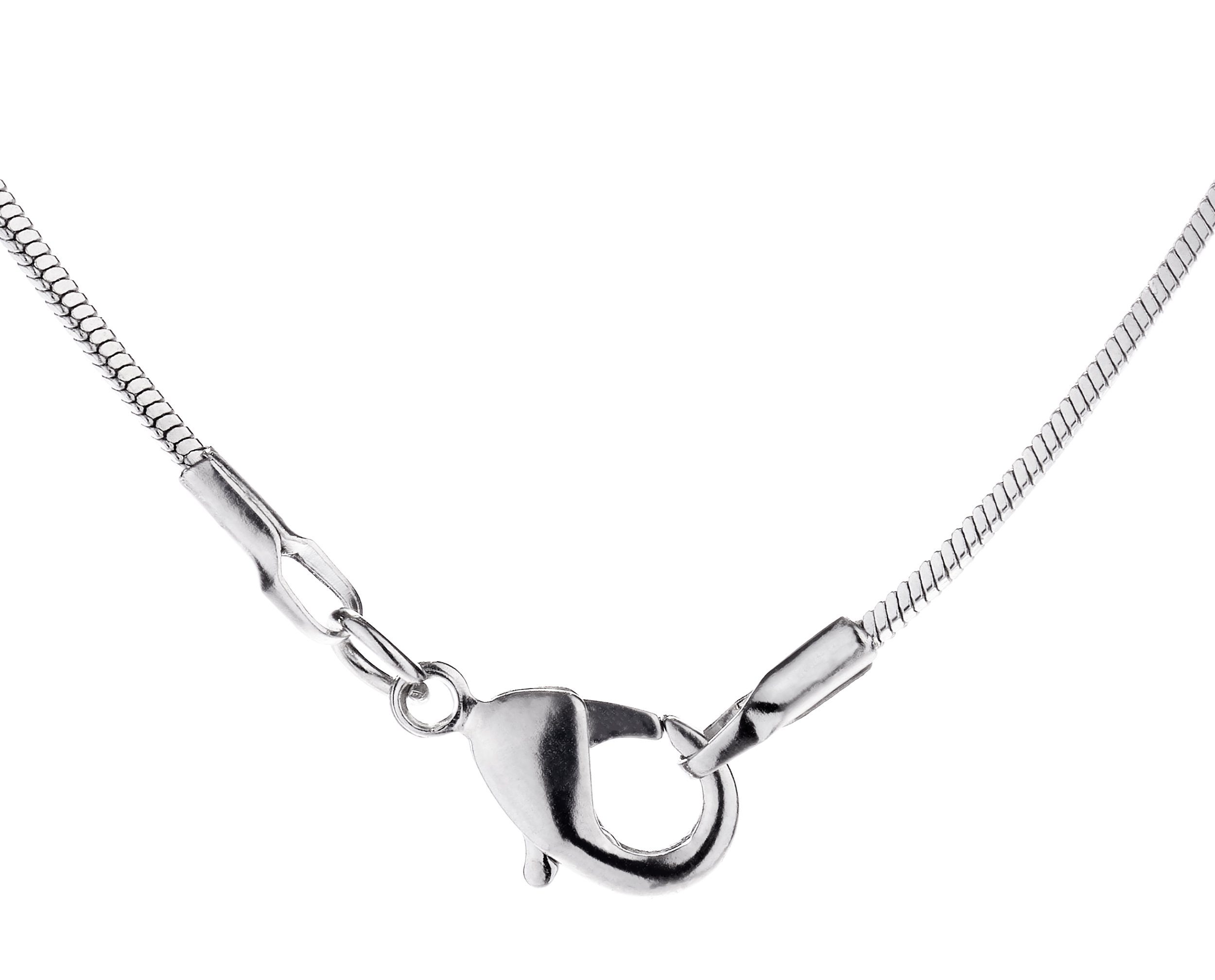 BRUBAKER Perlenketten-Set Schutzengel Wunschperle (Muschel mit echter Perle als Schmuck Geschenkset - Wish Pearl, Set), Halskette mit Silber Engel Anhänger – Bild 4 von 5