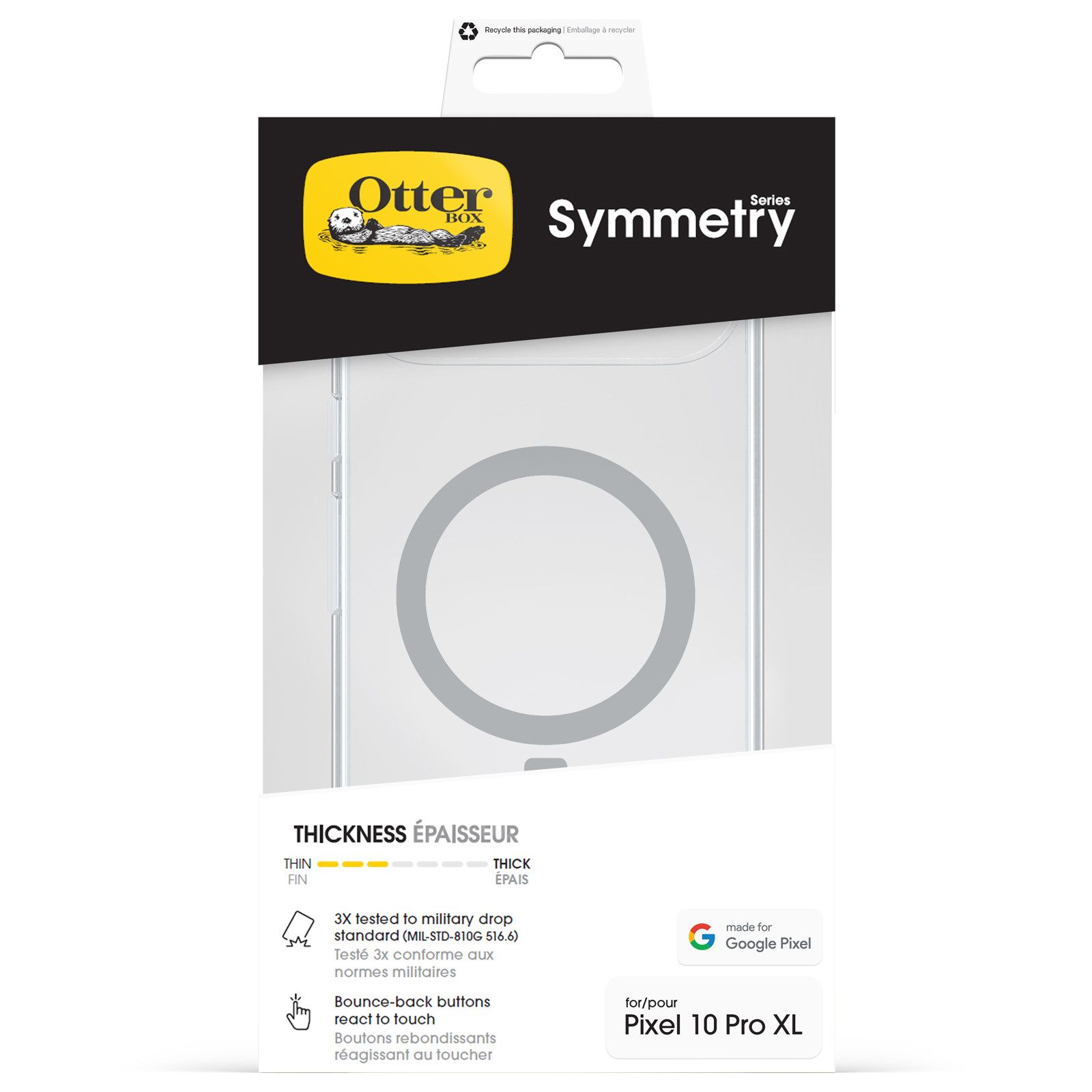 Otterbox Handyhülle Symmetry Series Case für Google Pixel 10 Pro XL, Backcover, Schutzhülle, Handyschutzhülle, Case, Schutzcase, stoßfest – Bild 5 von 5