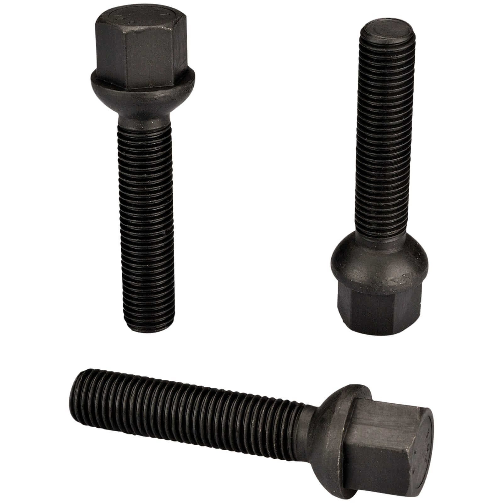 HASKYY Schrauben-Set HASKYY 20x Radschrauben M14×1,5×45 Zink Kugelbund R14 SW17