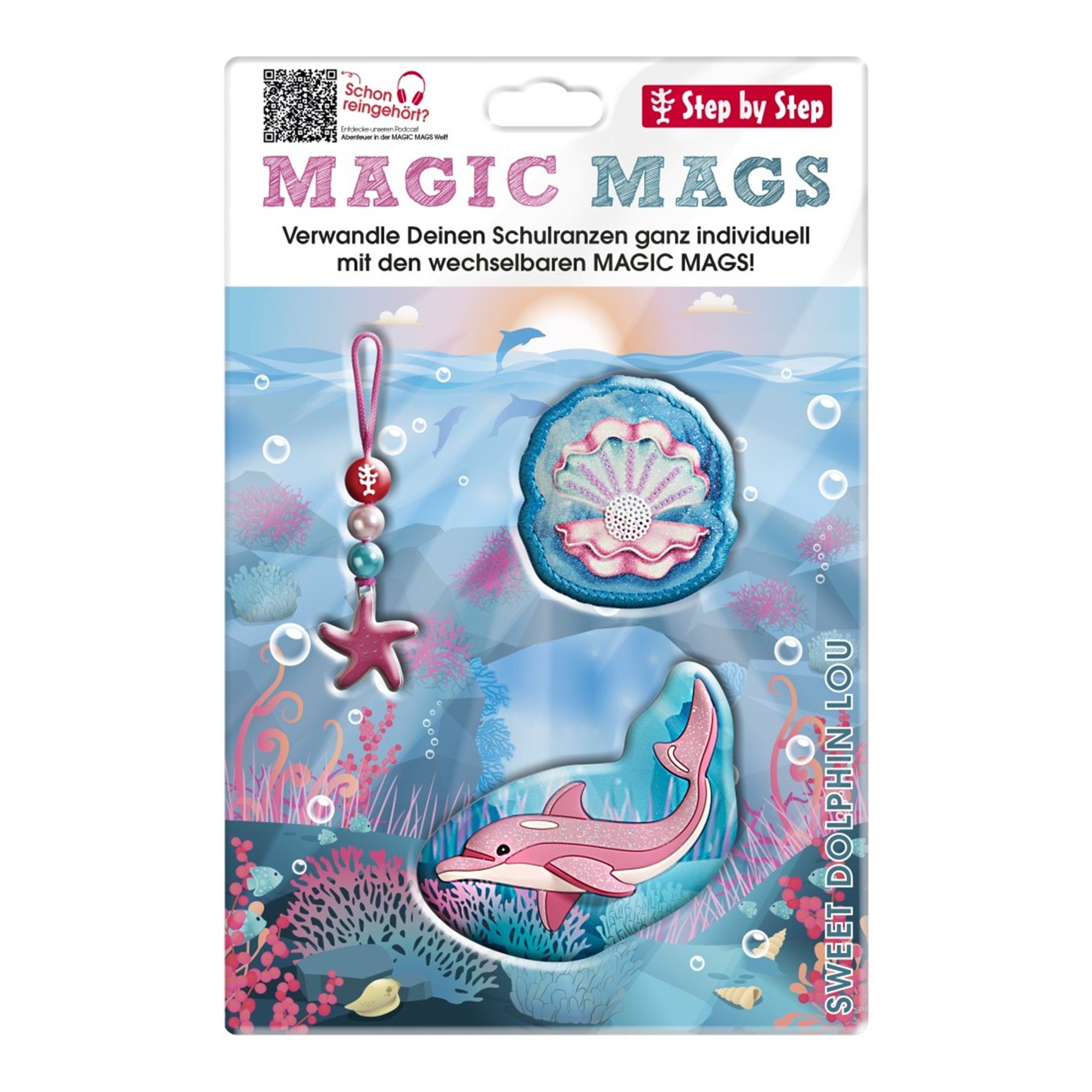 Step by Sweet MAGS Schulranzen Dolphin MAGIC Step Lou
