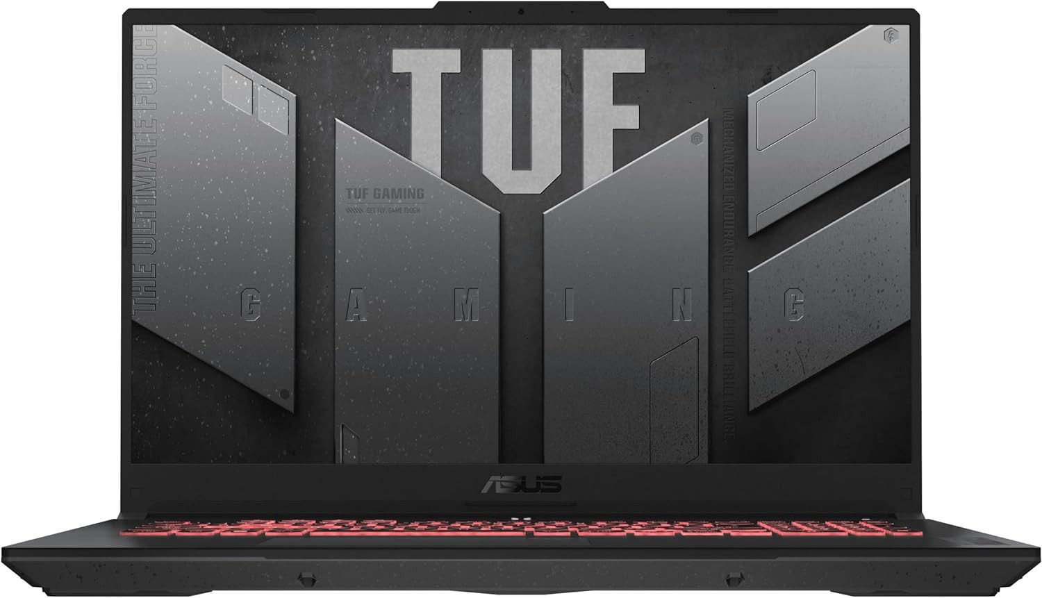 Asus TUF A17 Gaming-Notebook (AMD, RTX 4070, 1000 GB SSD, WQHD 240Hz/3ms entspiegeltes IPS Display mit QWERTZ Tastatur)