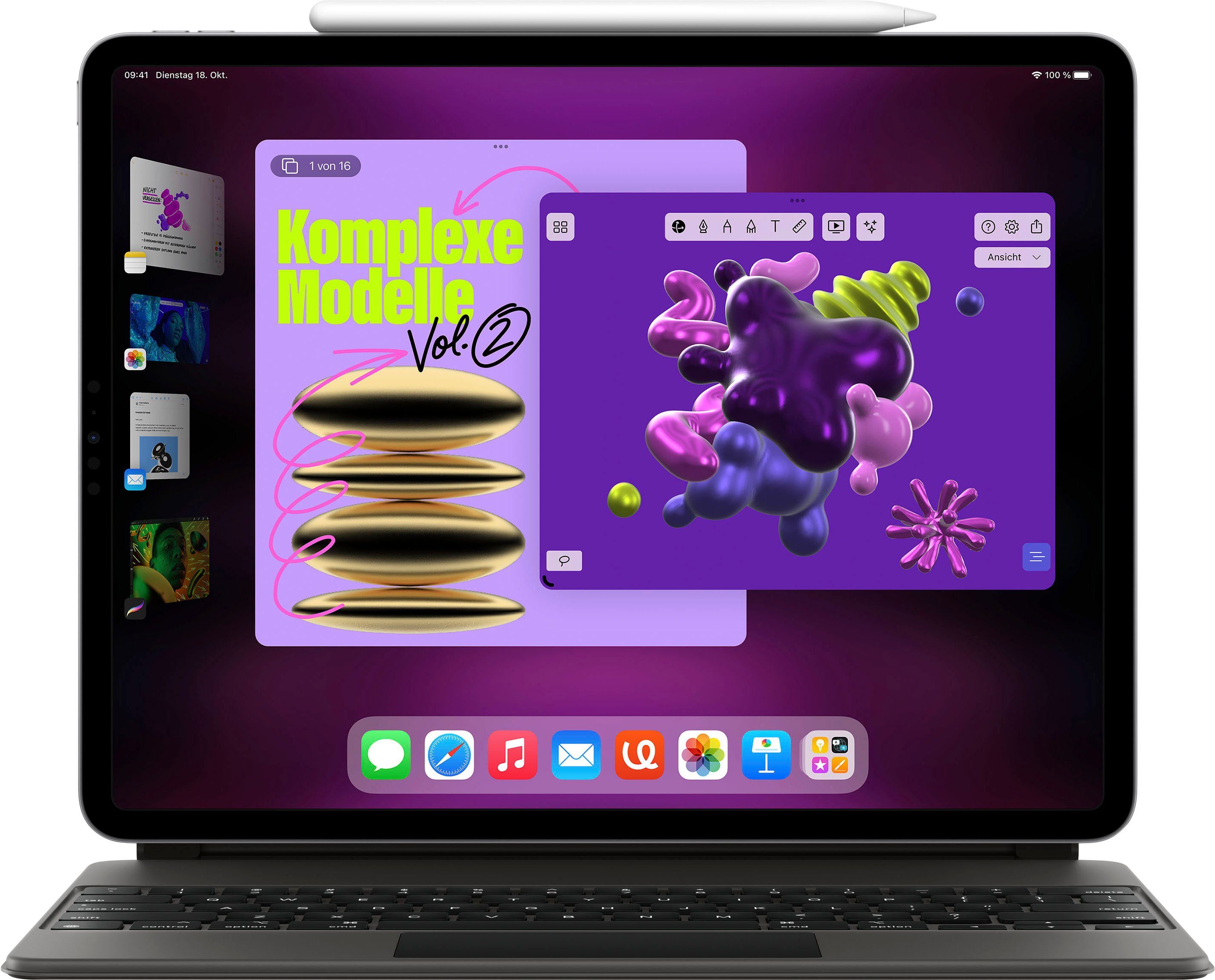 Wi‑Fi Pro (12,9", Tablet iPad iPadOS) 256 Silver 12,9" GB, 2022 Apple