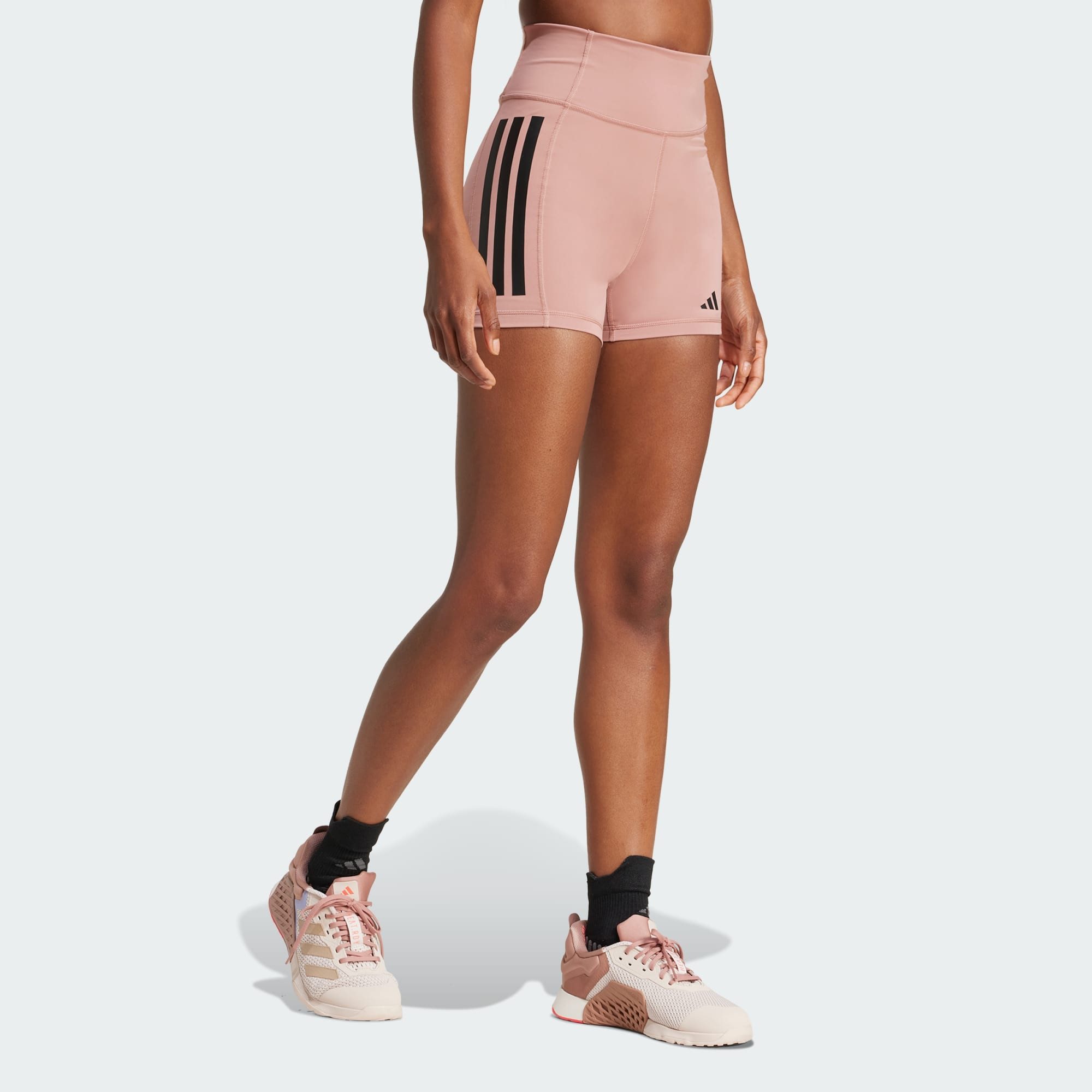 adidas Performance Trainingstights OPTIME 3-STREIFEN KURZE günstig online kaufen
