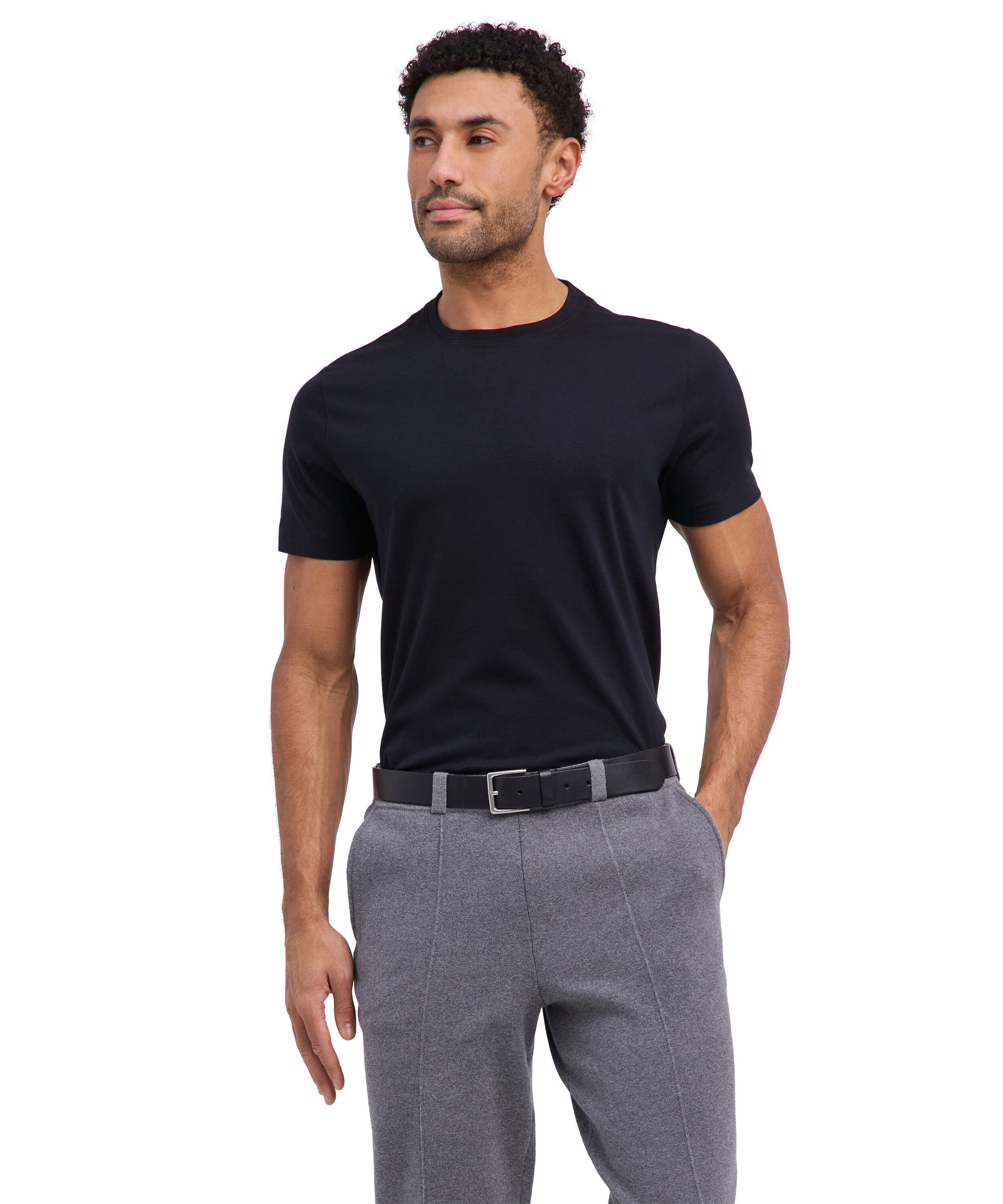 FALKE T-Shirt Essential (1-tlg., 1) aus hochwertiger Pima-Baumwolle günstig online kaufen