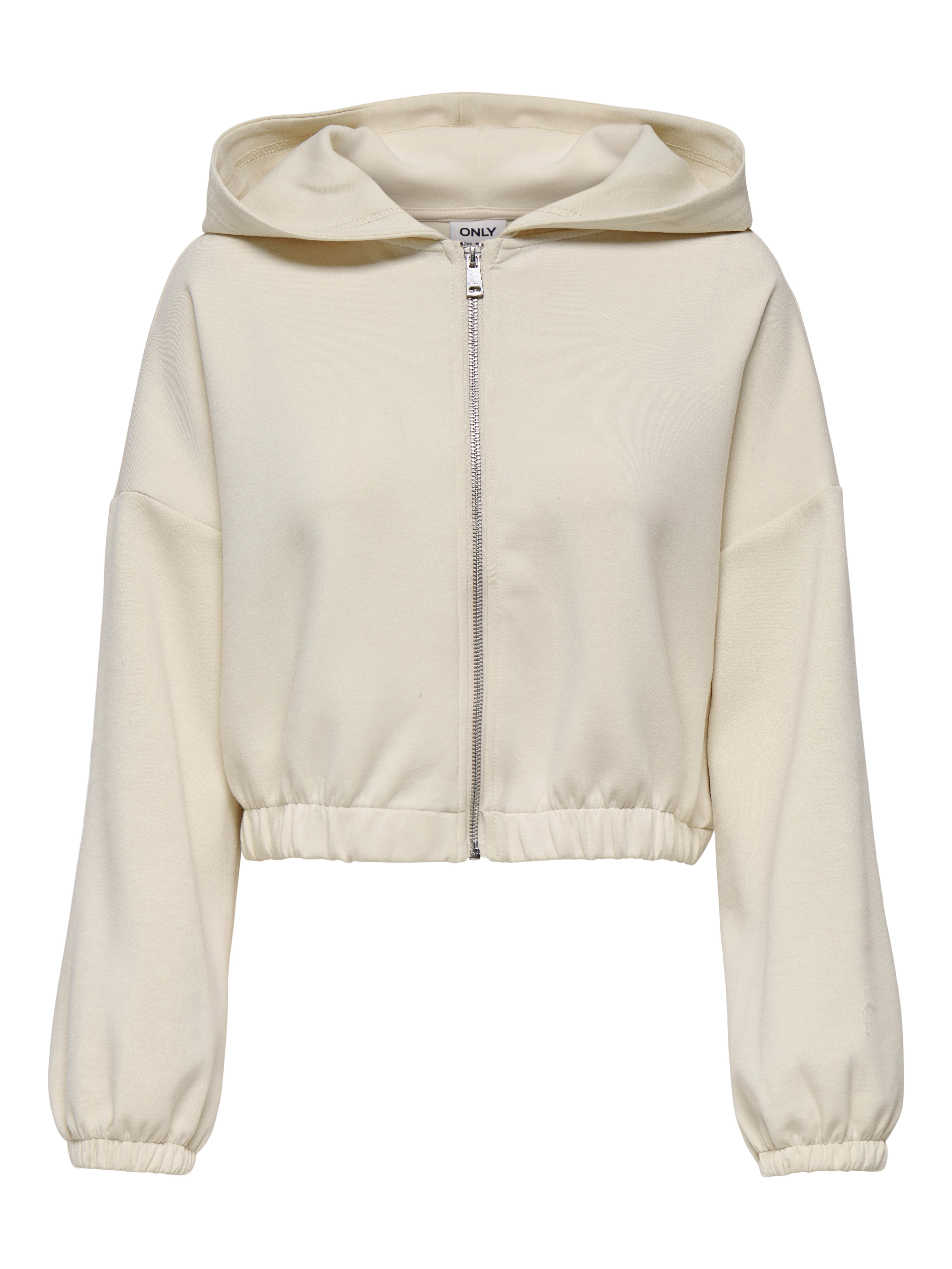 ONLY Kapuzensweatshirt ONLSCARLETT LS ELASTIC ZIP HOOD SWT NOOS günstig online kaufen