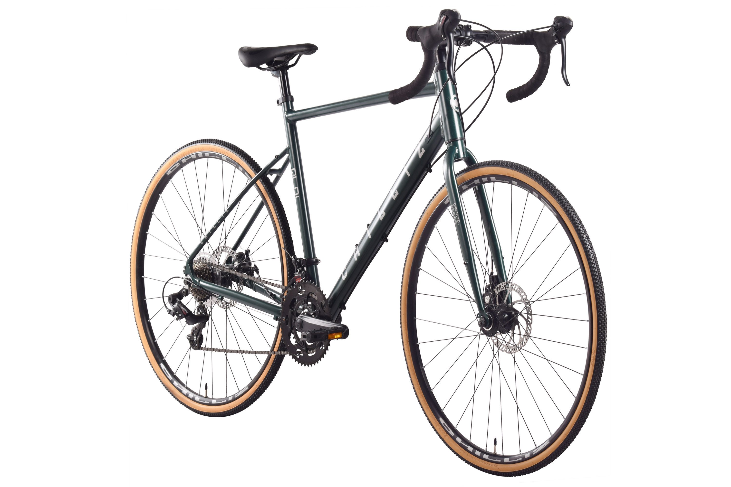 CHILLIZ Gravelbike GL.01, 14 Gang Shimano Tourney Schaltwerk, Kettenschaltung