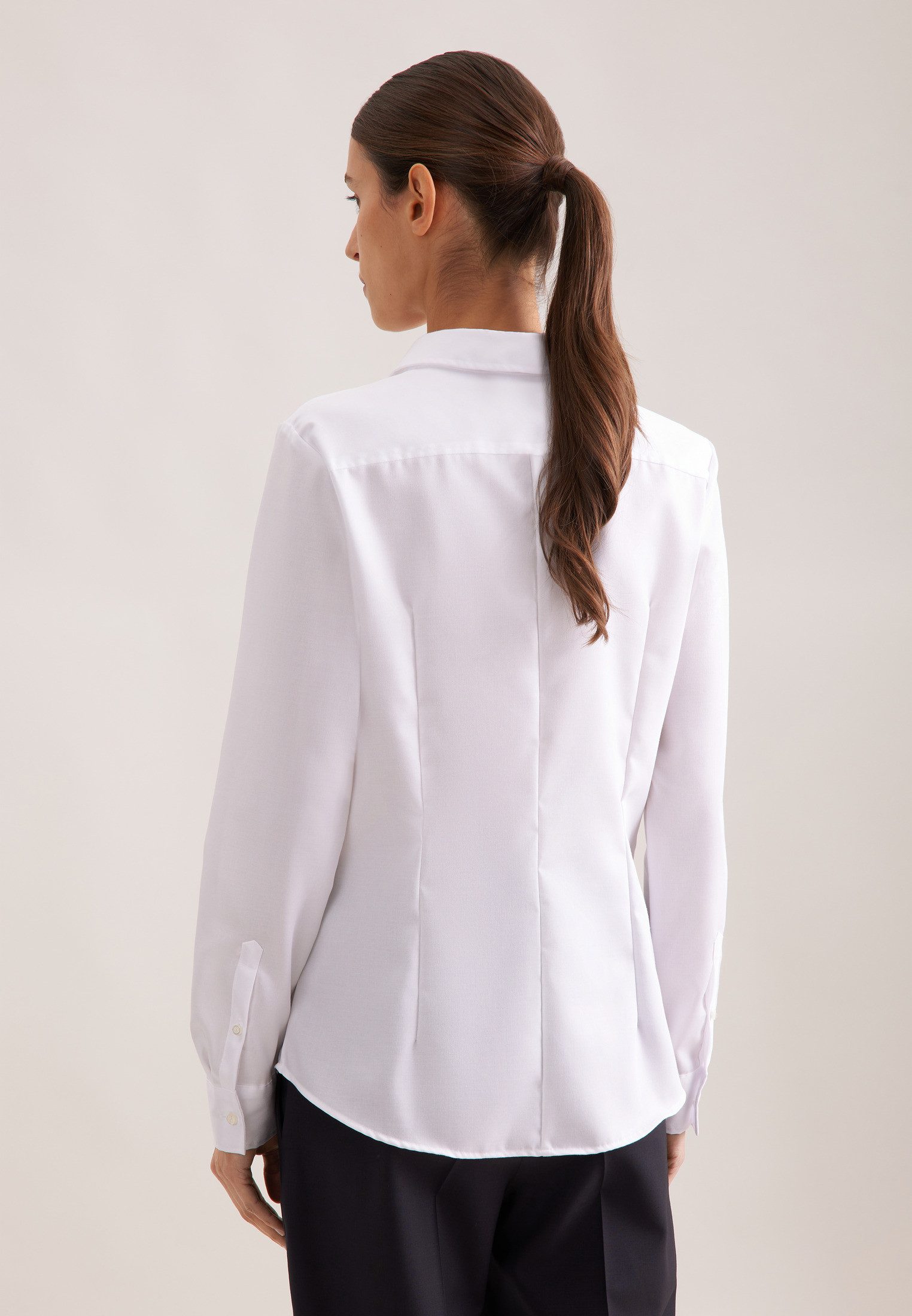 seidensticker Hemdbluse 1/1 Kragen Uni günstig online kaufen