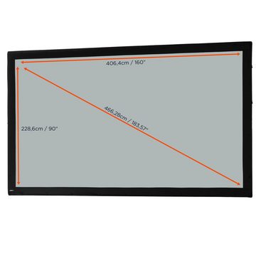 Celexon Mobil Expert Faltrahmenleinwand (406 x 228cm, 16:9, Gain 1,2)