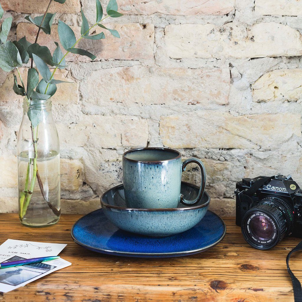 like. by Villeroy & Boch Tasse Lave Henkelbecher, 1-tlg., Steingut, Steingut, 1 Stck, mikrow.- & spülm.sicher