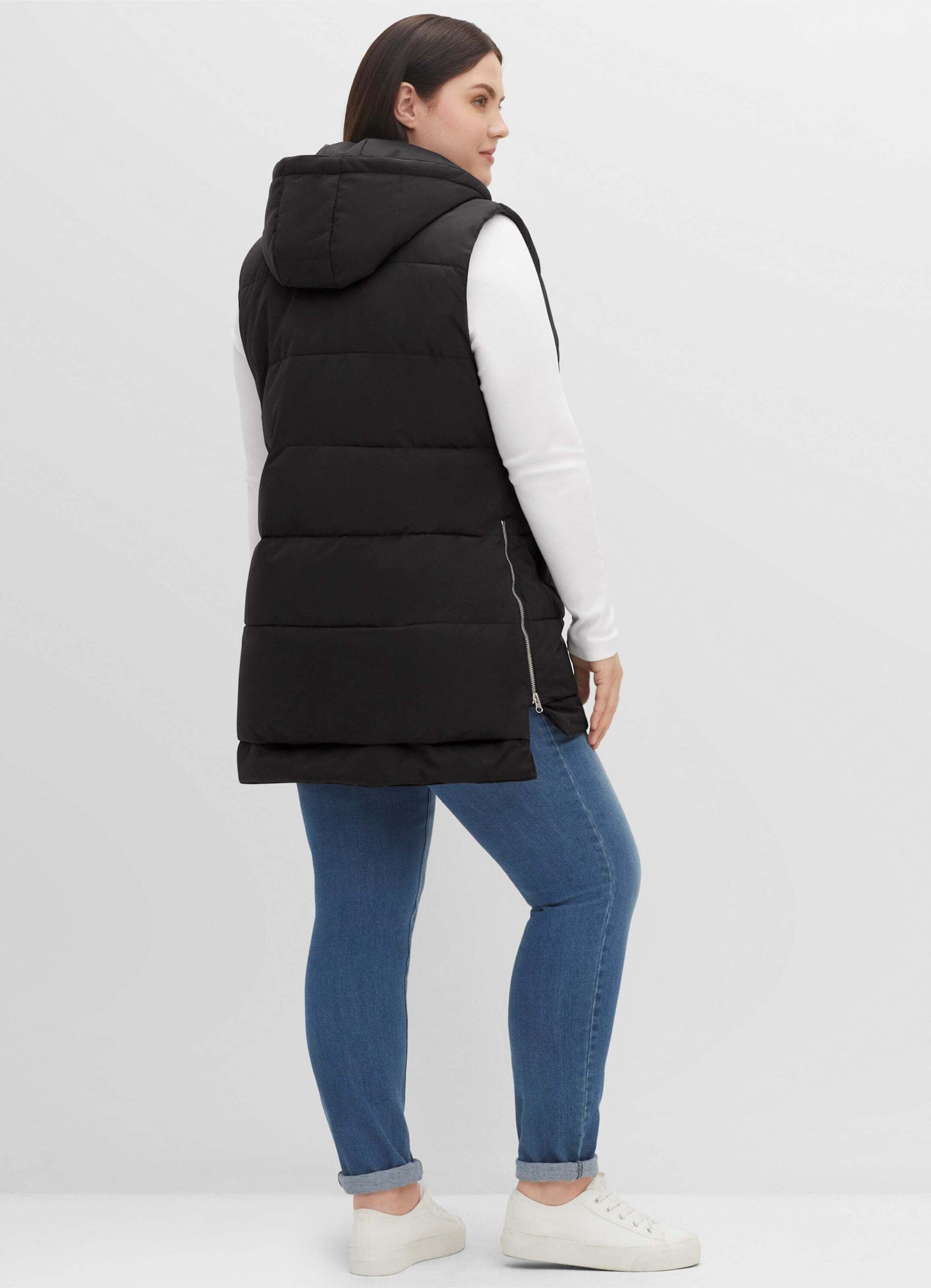 Sheego Jerseyweste Steppweste günstig online kaufen